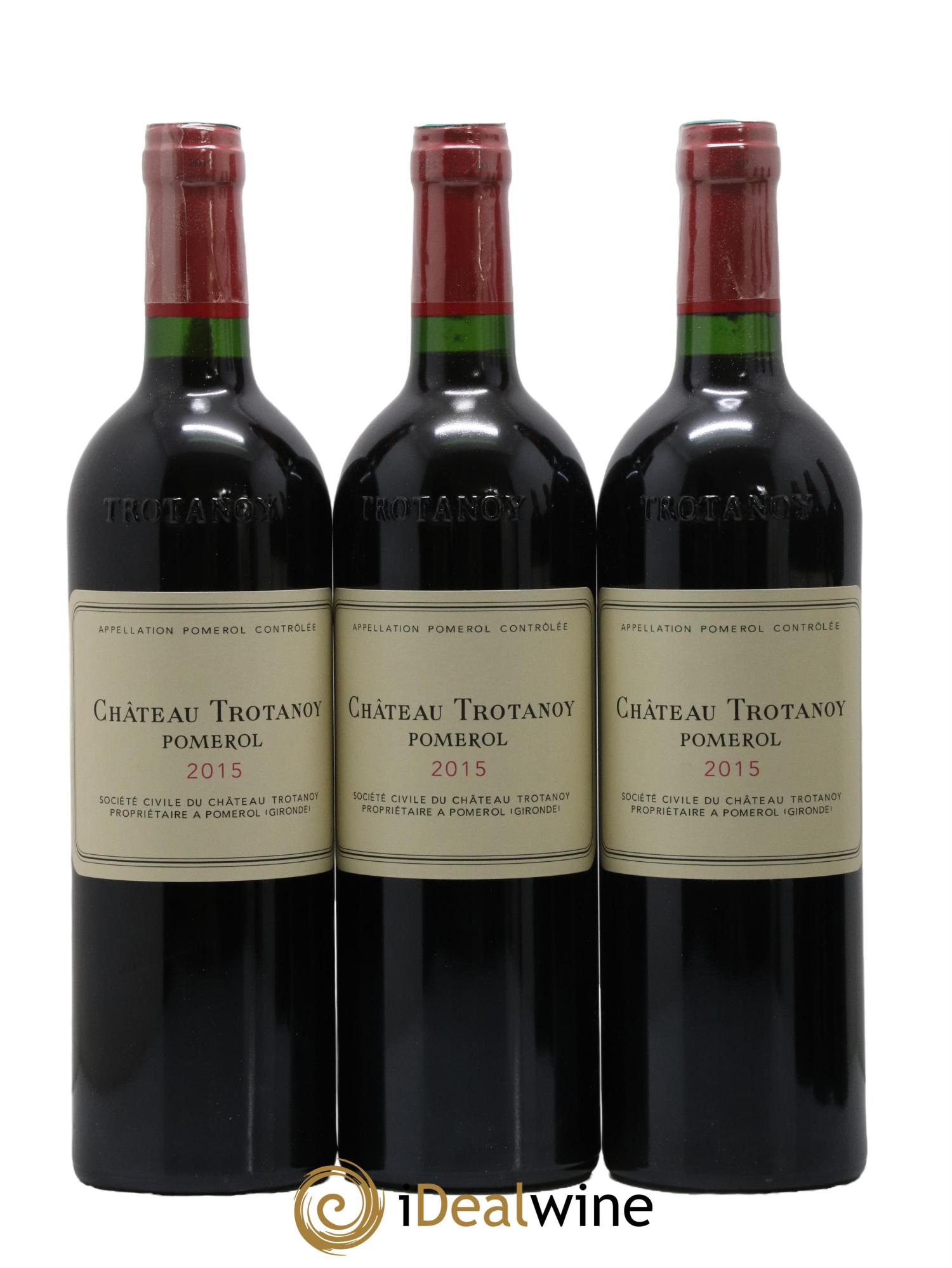 Château Trotanoy 2015 - Lot de 6 bouteilles - 1