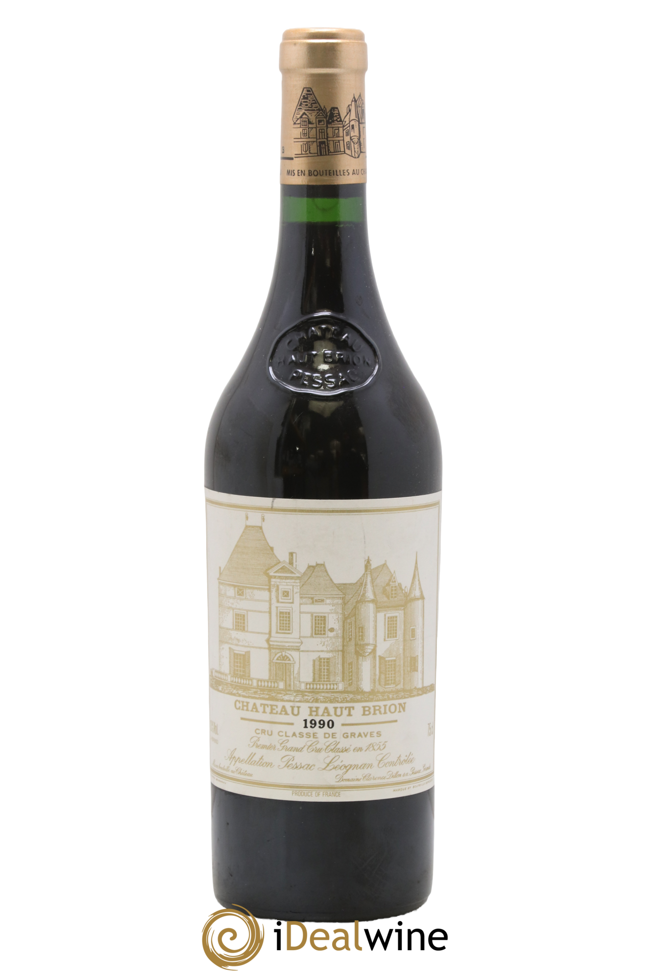 Château Haut Brion 1er Grand Cru Classé 1990 - Lot de 1 bouteille - 0