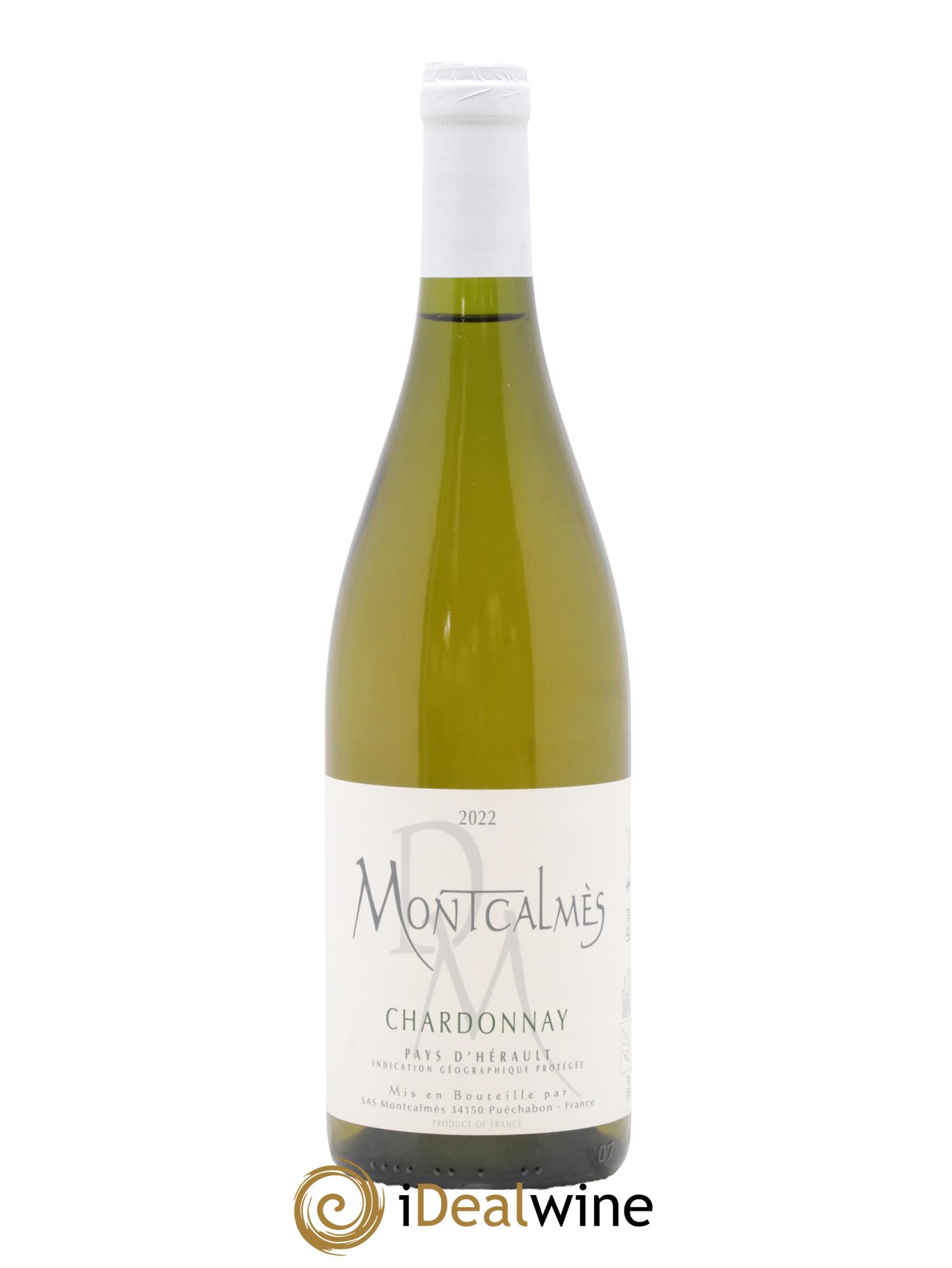 Pays d'Hérault Chardonnay Domaine de Montcalmès - Frédéric Pourtalié 2022 - Lotto di 1 bottiglia - 0