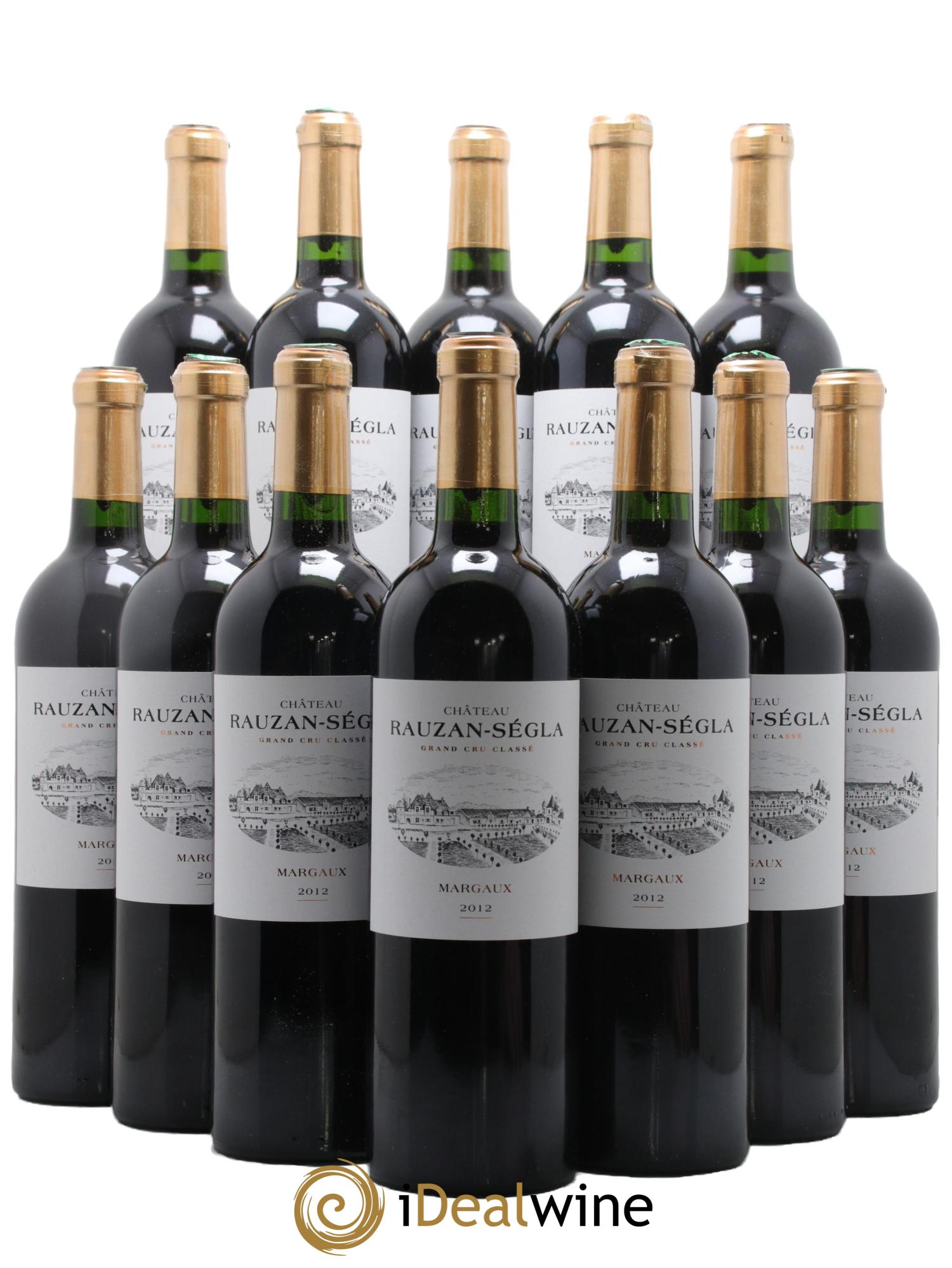 Château Rauzan Ségla Grand Cru Classé 2012 - Posten von 12 Flaschen - 0