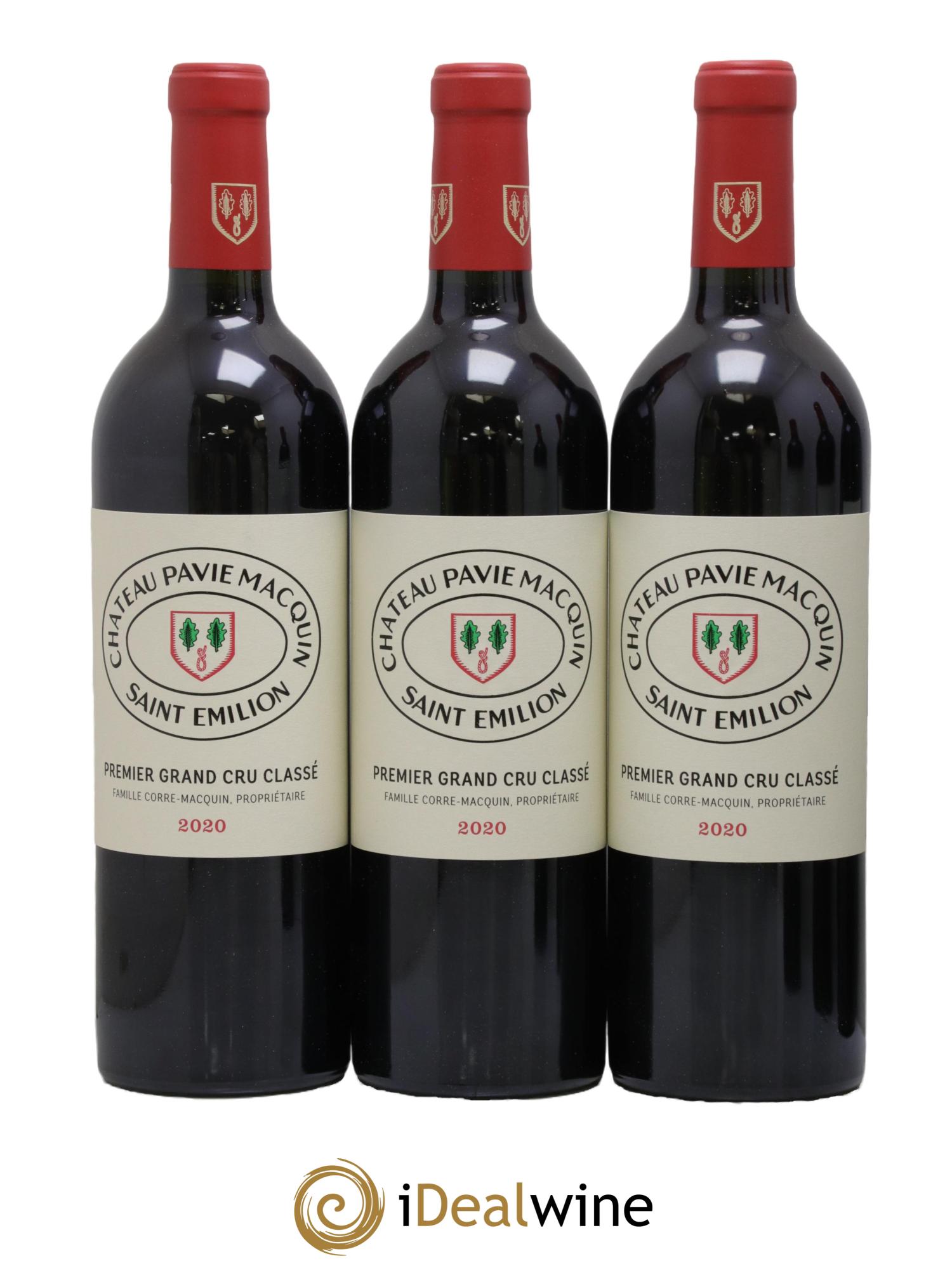 Château Pavie Macquin 1er Grand Cru Classé B  2020 - Lot de 6 bouteilles - 2