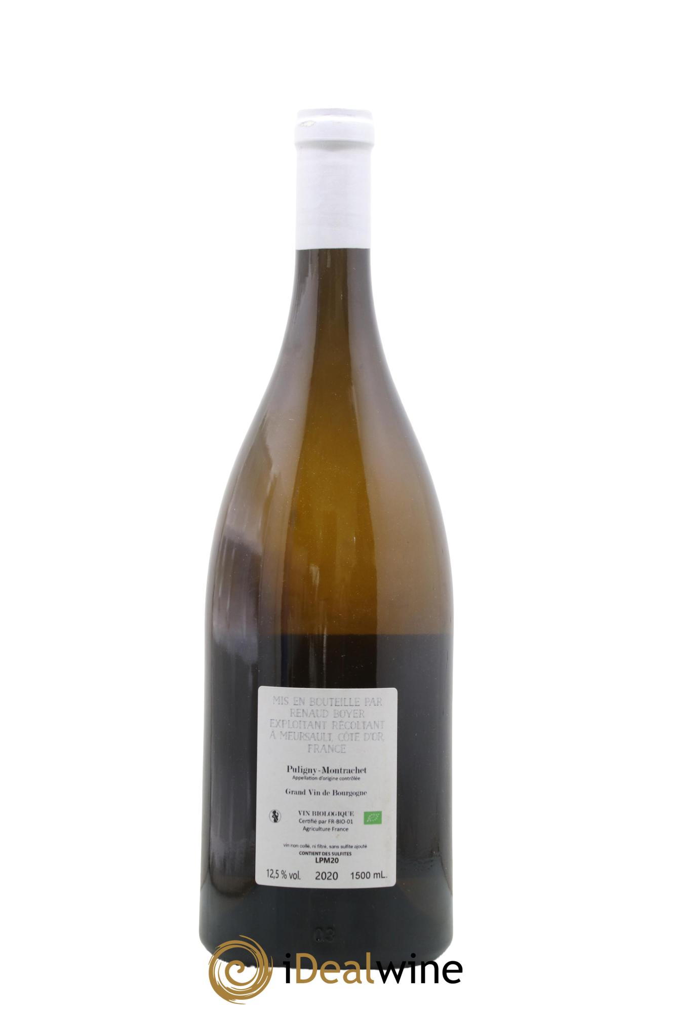 Puligny-Montrachet Les Reuchaux Renaud Boyer  2020 - Posten von 1 Magnum - 1