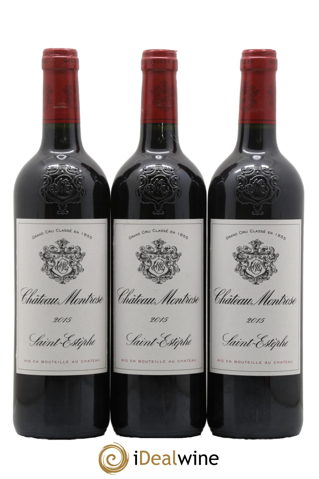 Château Montrose 2ème Grand Cru Classé 2015 - Lot de 6 bouteilles - 1