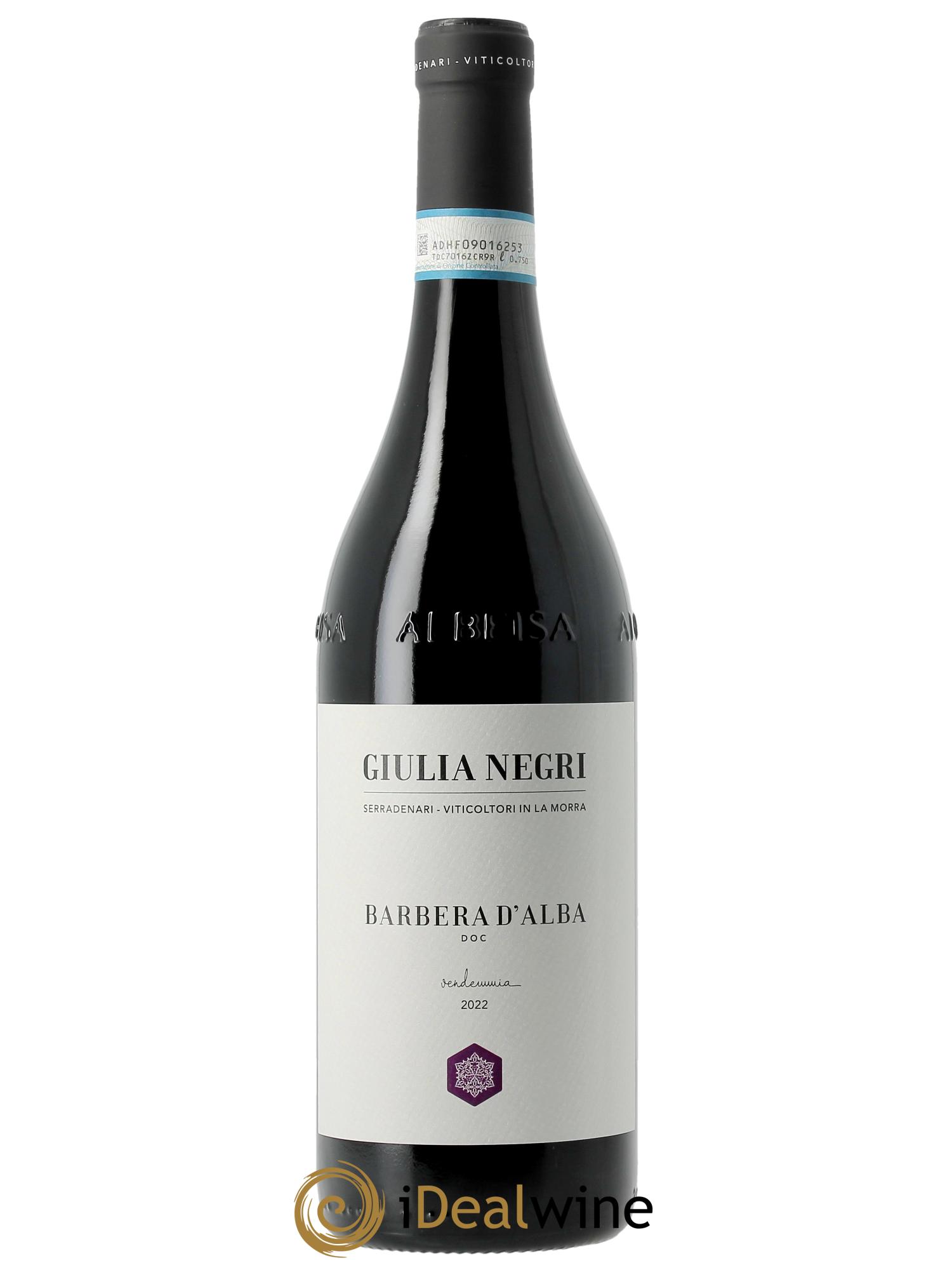 Barbera d'Alba DOC Giulia Negri 2022 - Lot of 1 bottle - 0