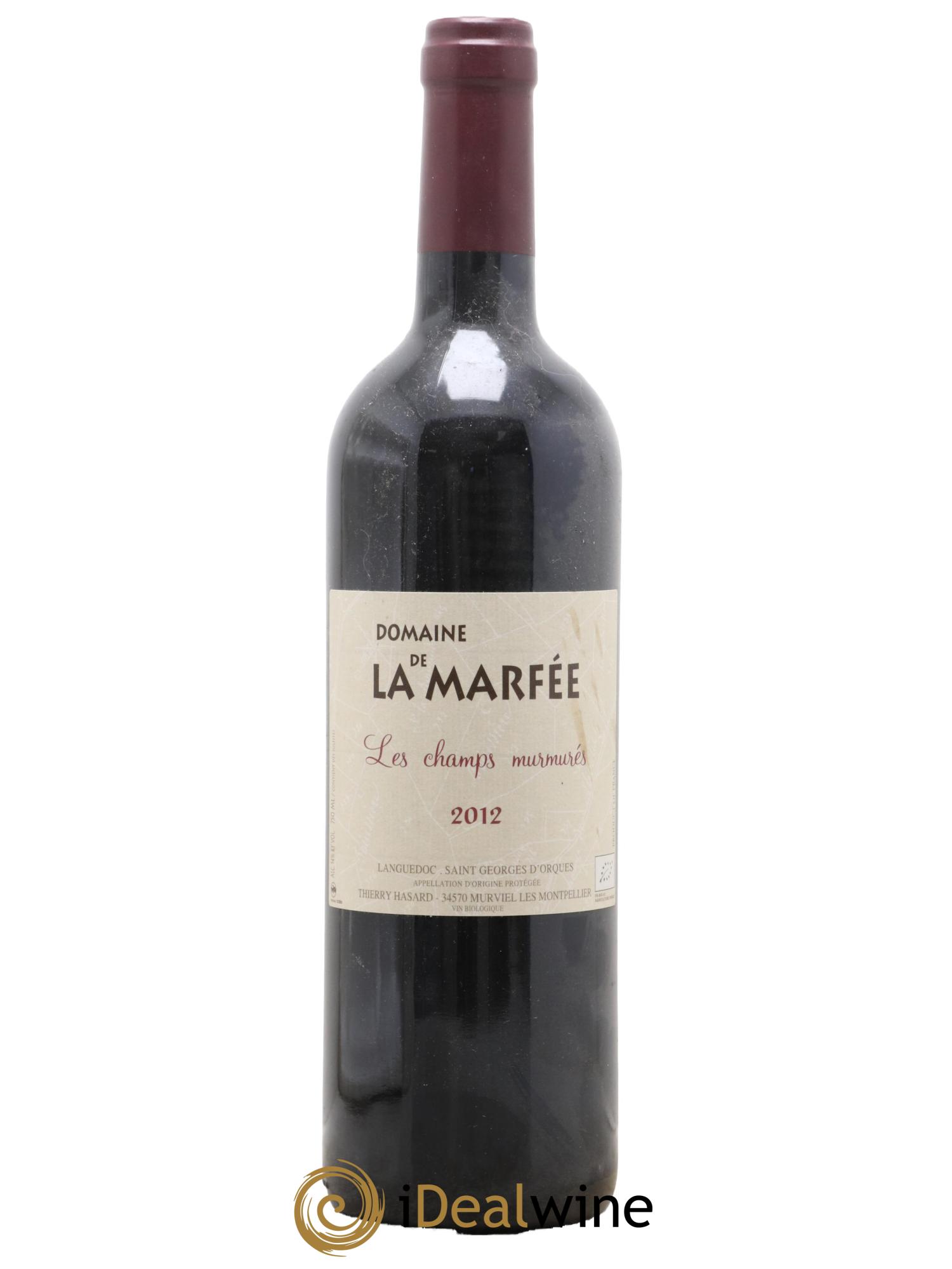Saint Georges d'Orques Les Champs murmurés Domaine de la Marfée 2012 - Lot de 1 bouteille - 0