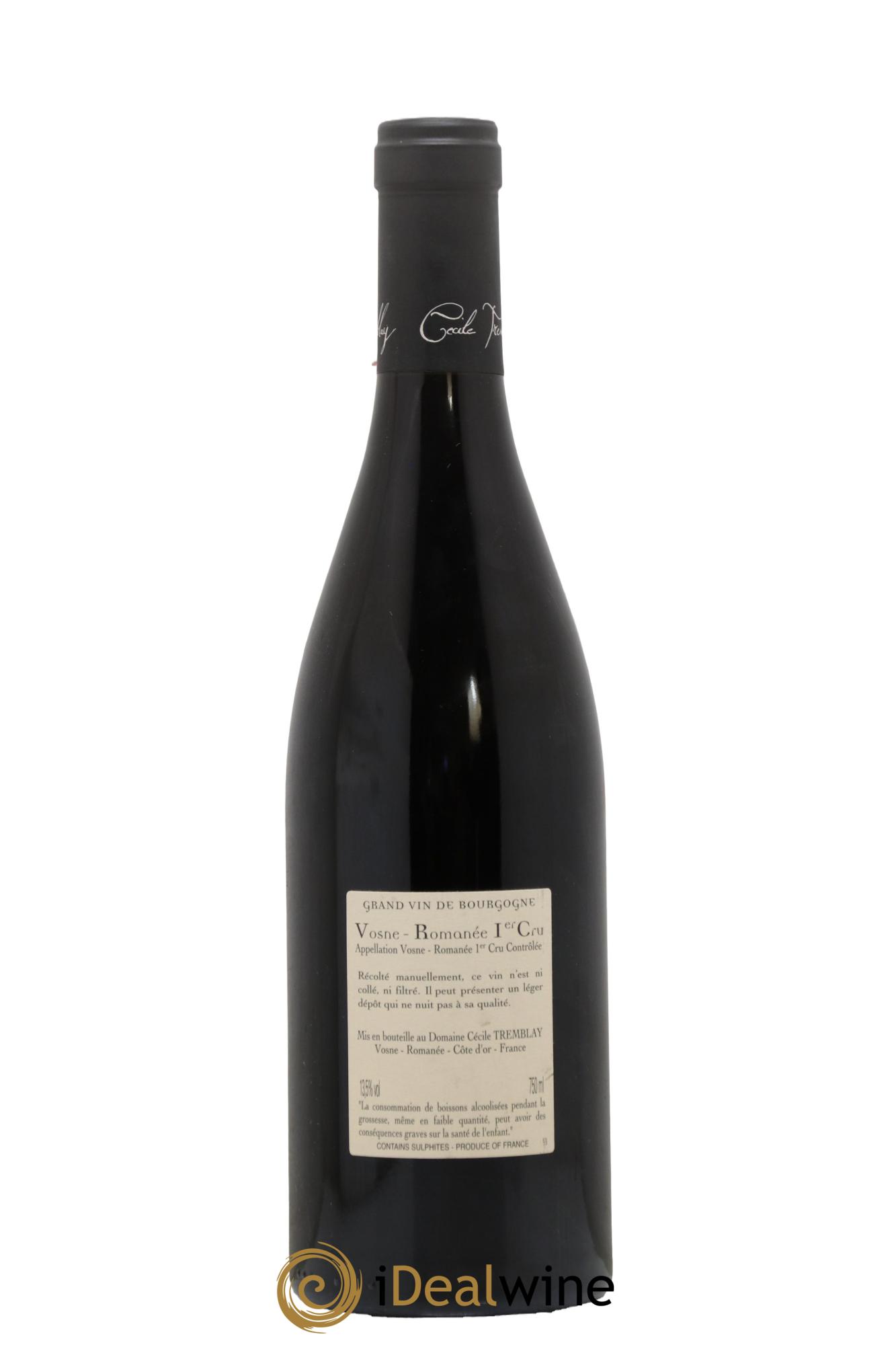 Vosne-Romanée 1er Cru Les Rouges Du Dessus Cécile Tremblay 2015 - Lotto di 1 bottiglia - 1