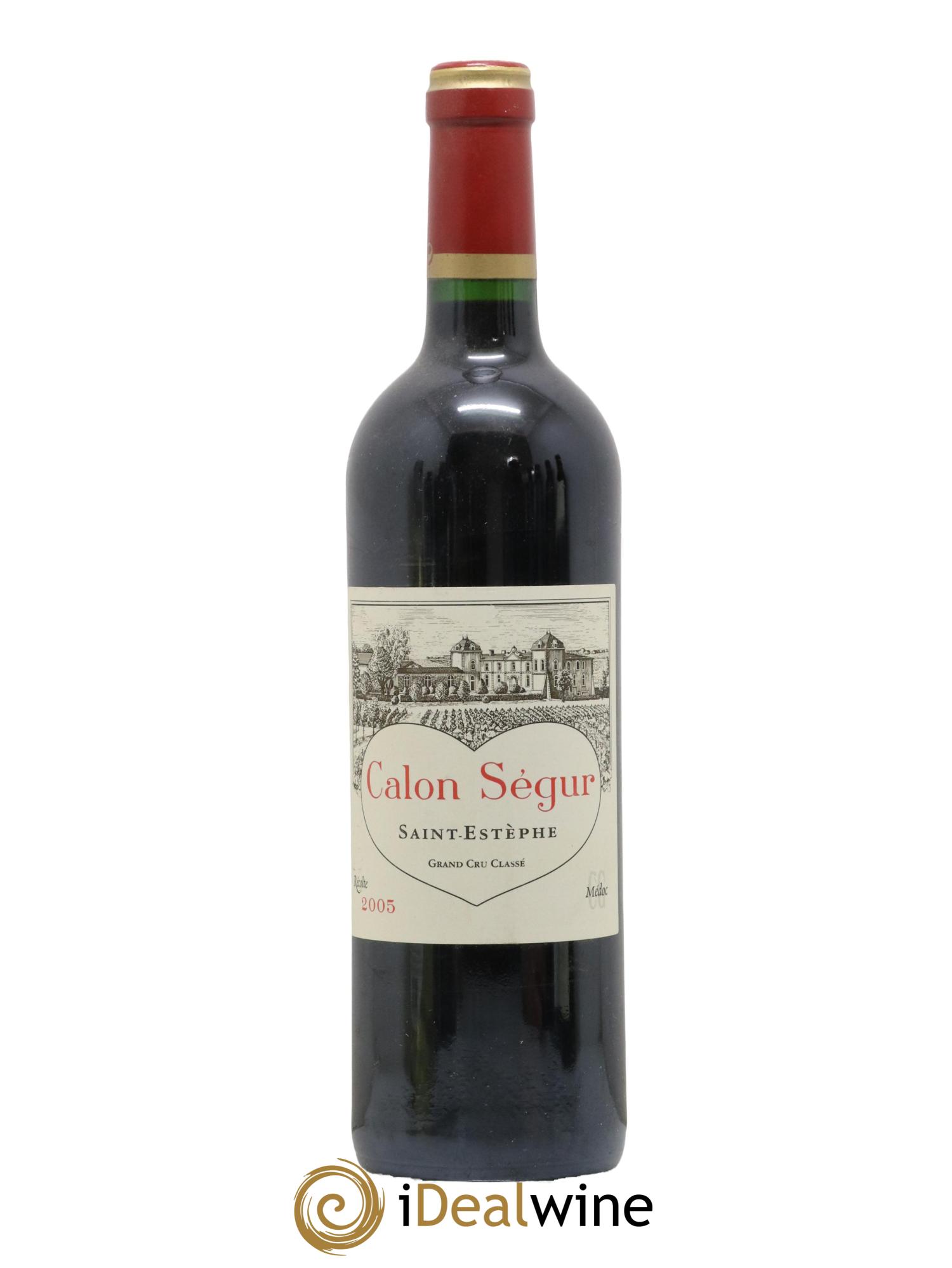 Château Calon Ségur 3ème Grand Cru Classé 2005 - Lot de 1 bouteille - 0