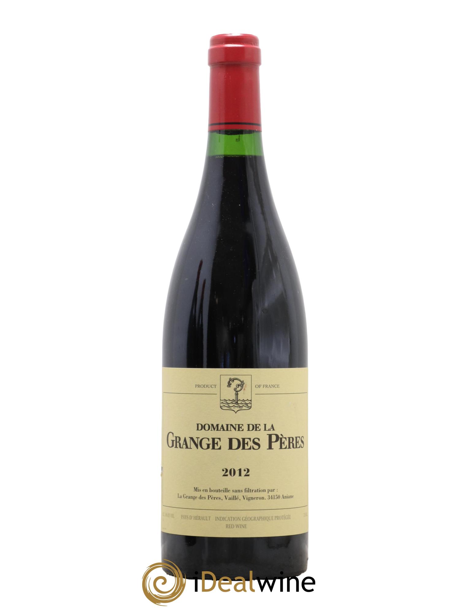 Pays d'Hérault Grange des Pères Laurent Vaillé 2012 - Lot de 1 bouteille - 0