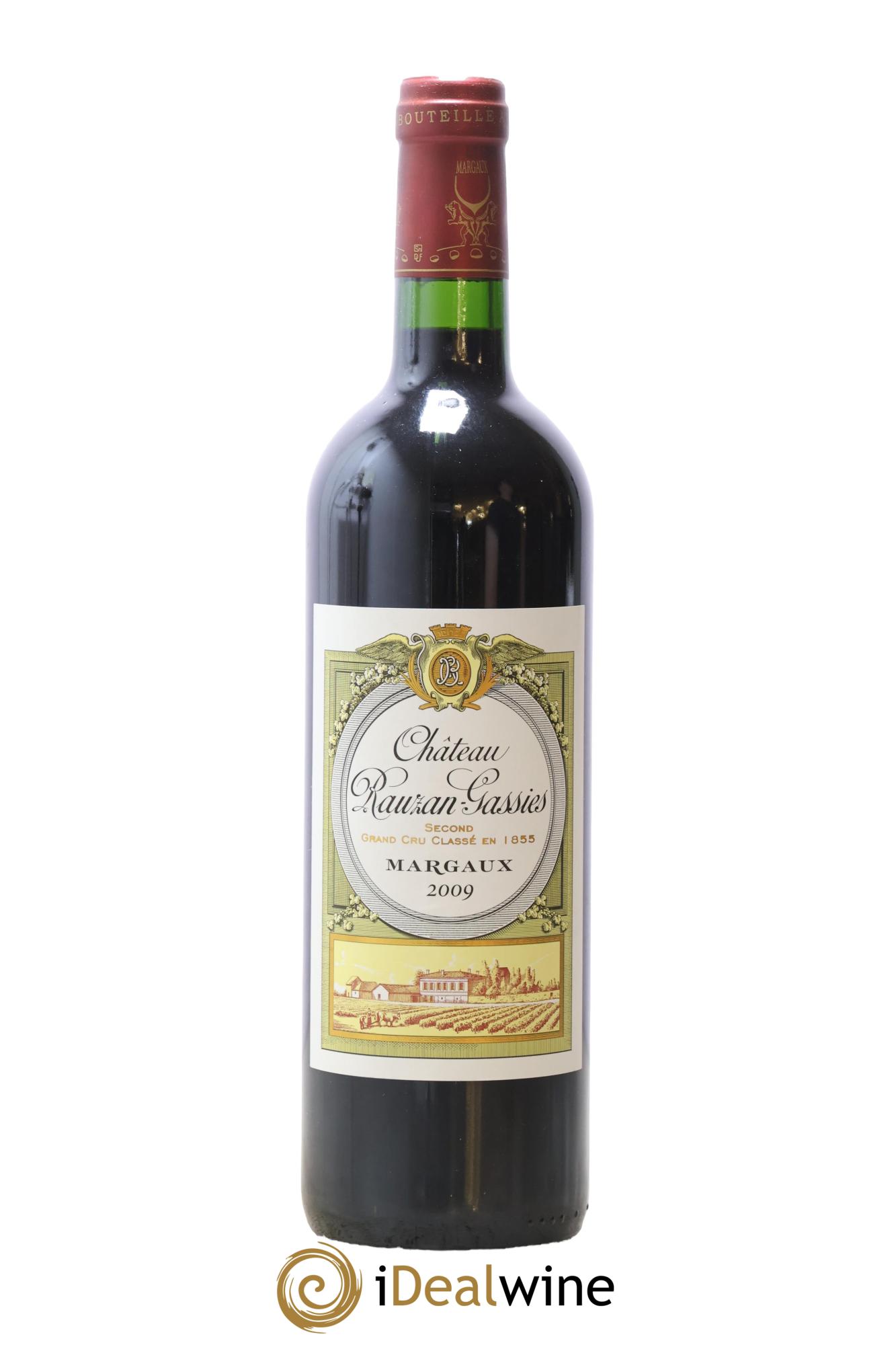 Château Rauzan-Gassies 2ème Grand Cru Classé 2009 - Lot de 1 bouteille - 0