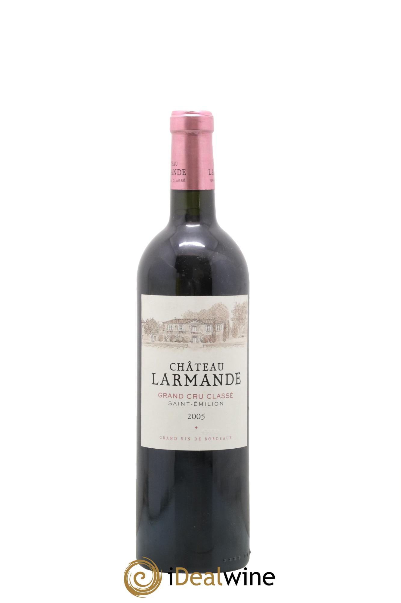 Château Larmande Grand Cru Classé 2005 - Lot de 1 bouteille - 0