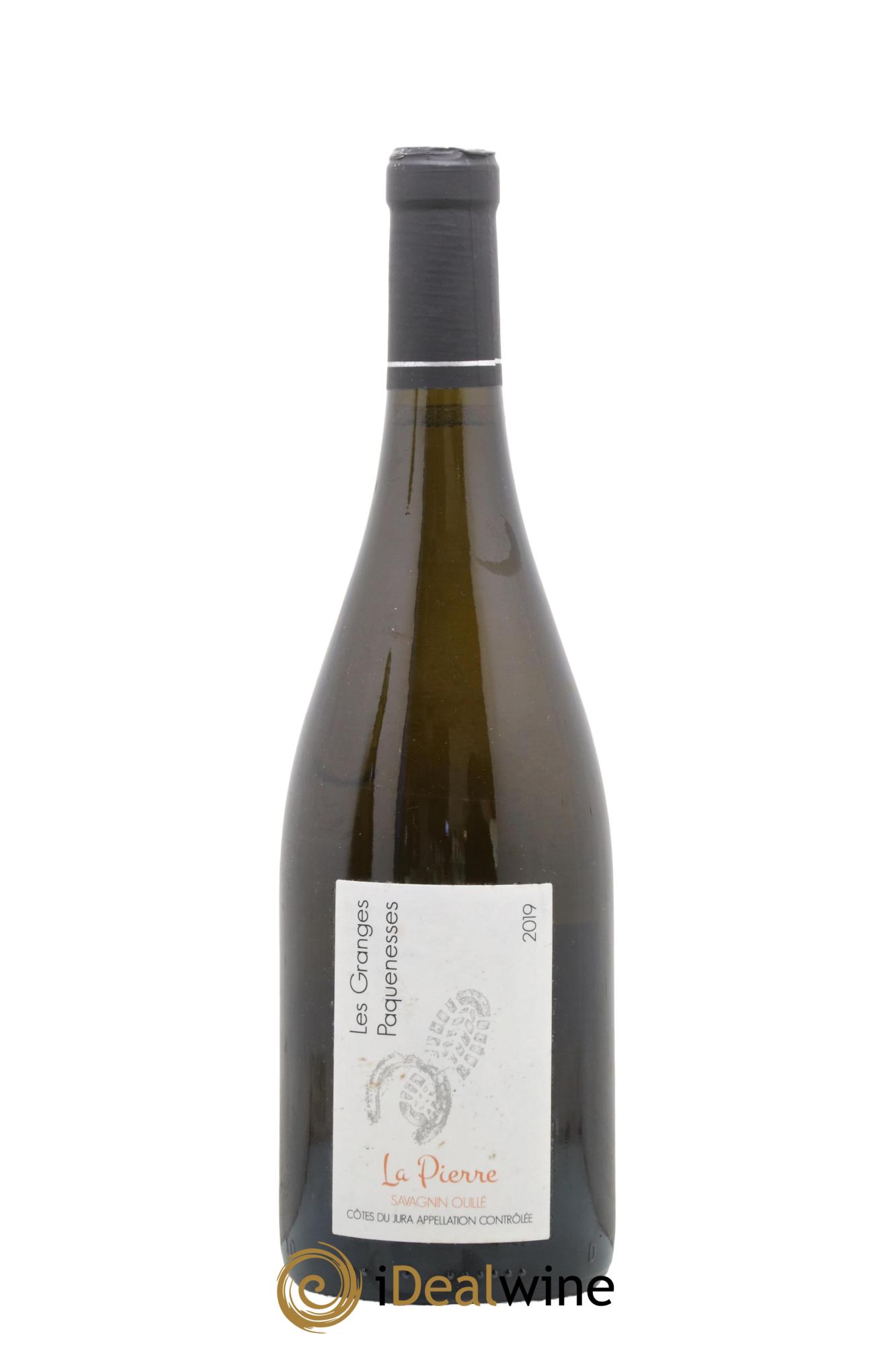 Côtes du Jura Savagnin La Pierre Les Granges Paquenesses 2019 - Lot de 1 bouteille - 0