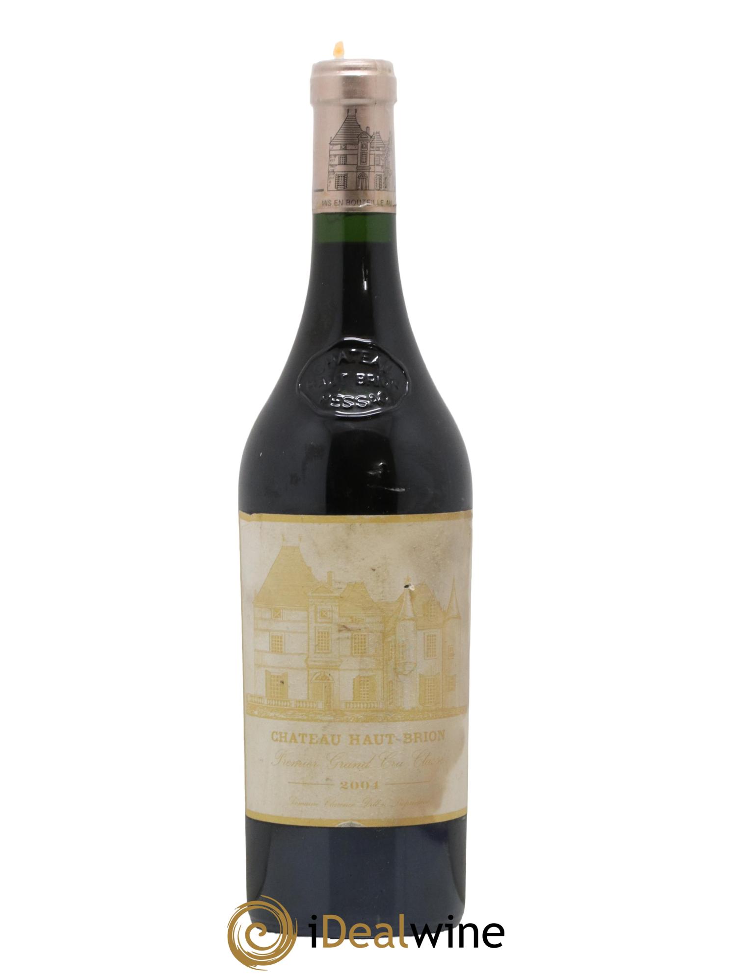 Château Haut Brion 1er Grand Cru Classé 2004 - Lot de 1 bouteille - 0