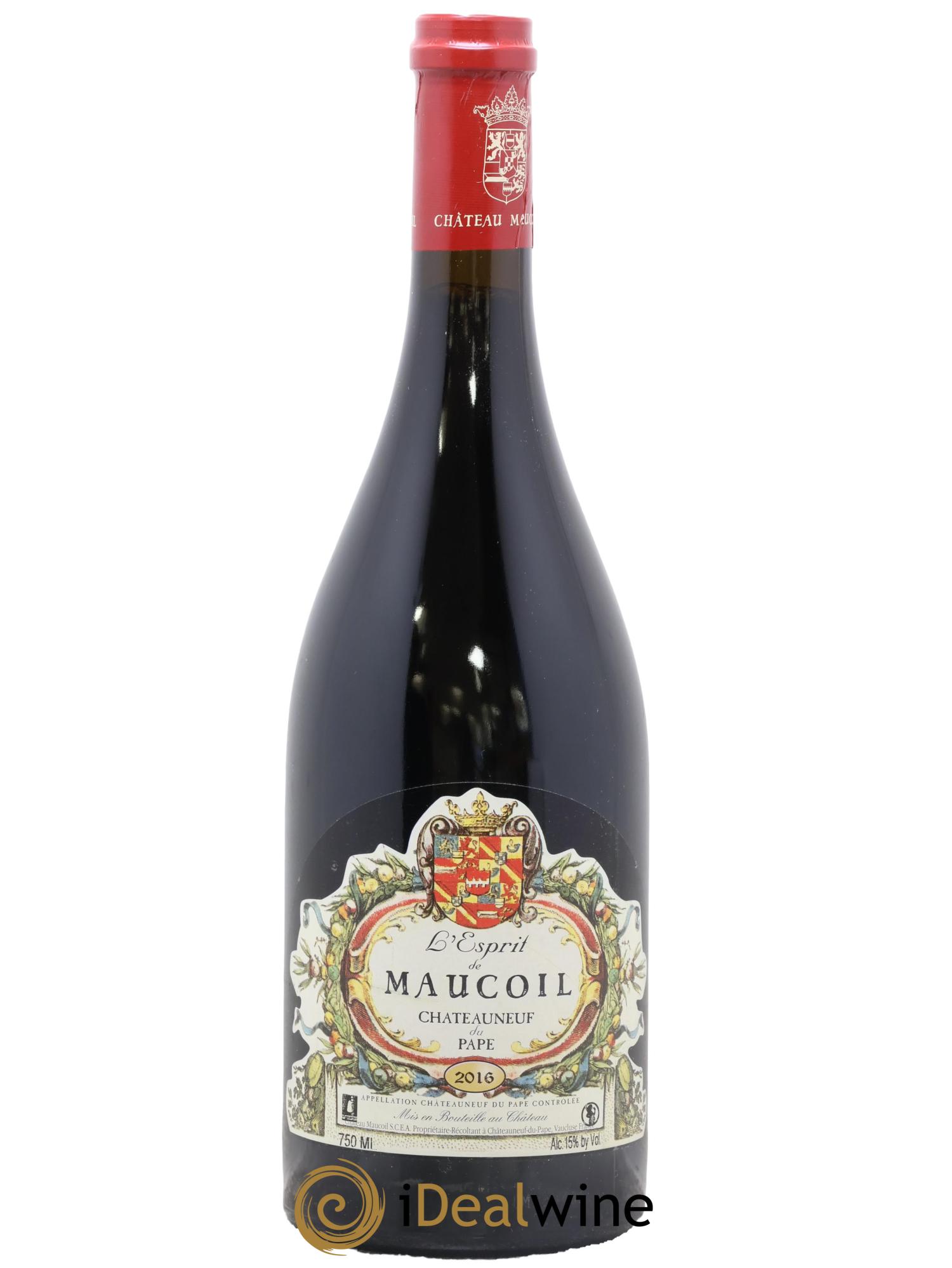 Châteauneuf-du-Pape Esprit de Maucoil Château Maucoil 2016 - Lot de 1 bouteille - 0