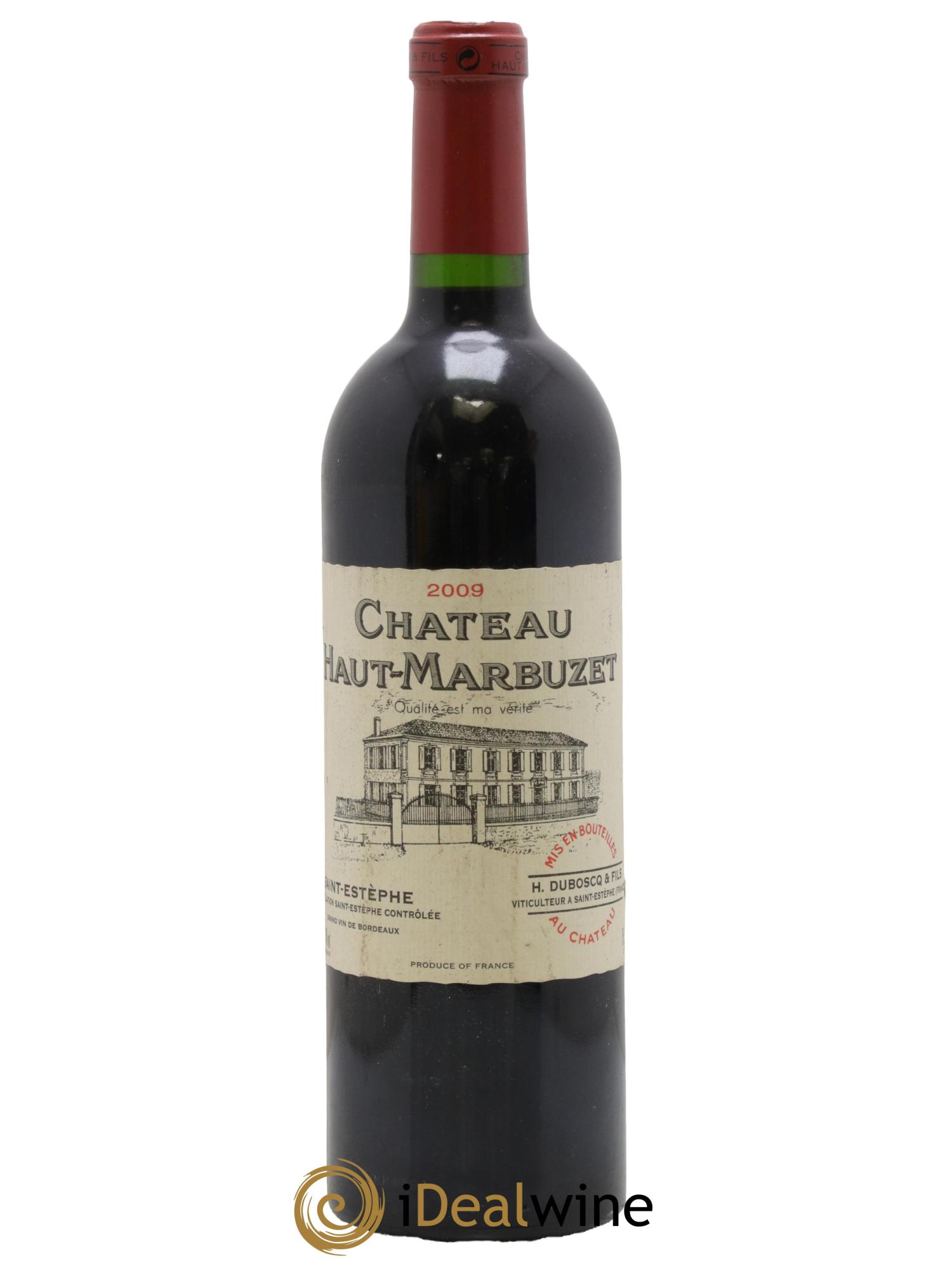 Château Haut Marbuzet 2009 - Lot de 1 bouteille - 0