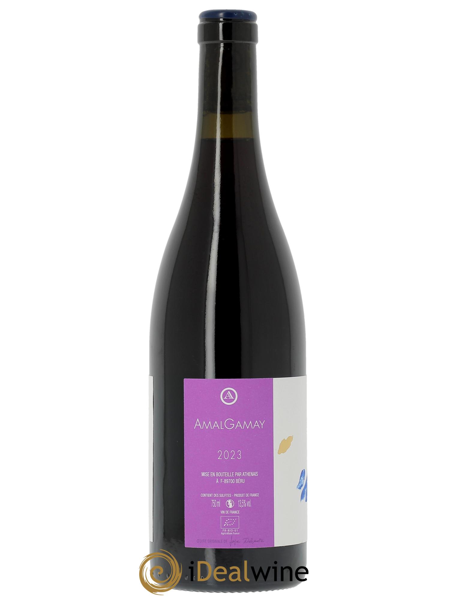 Vin de France Amalgamay Château de Béru  2023 - Lot de 1 bouteille - 1