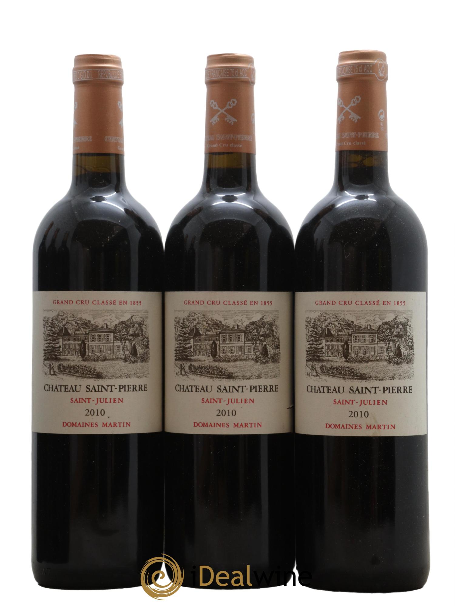 Château Saint-Pierre 4ème Grand Cru Classé 2010 - Lot de 6 bouteilles - 2