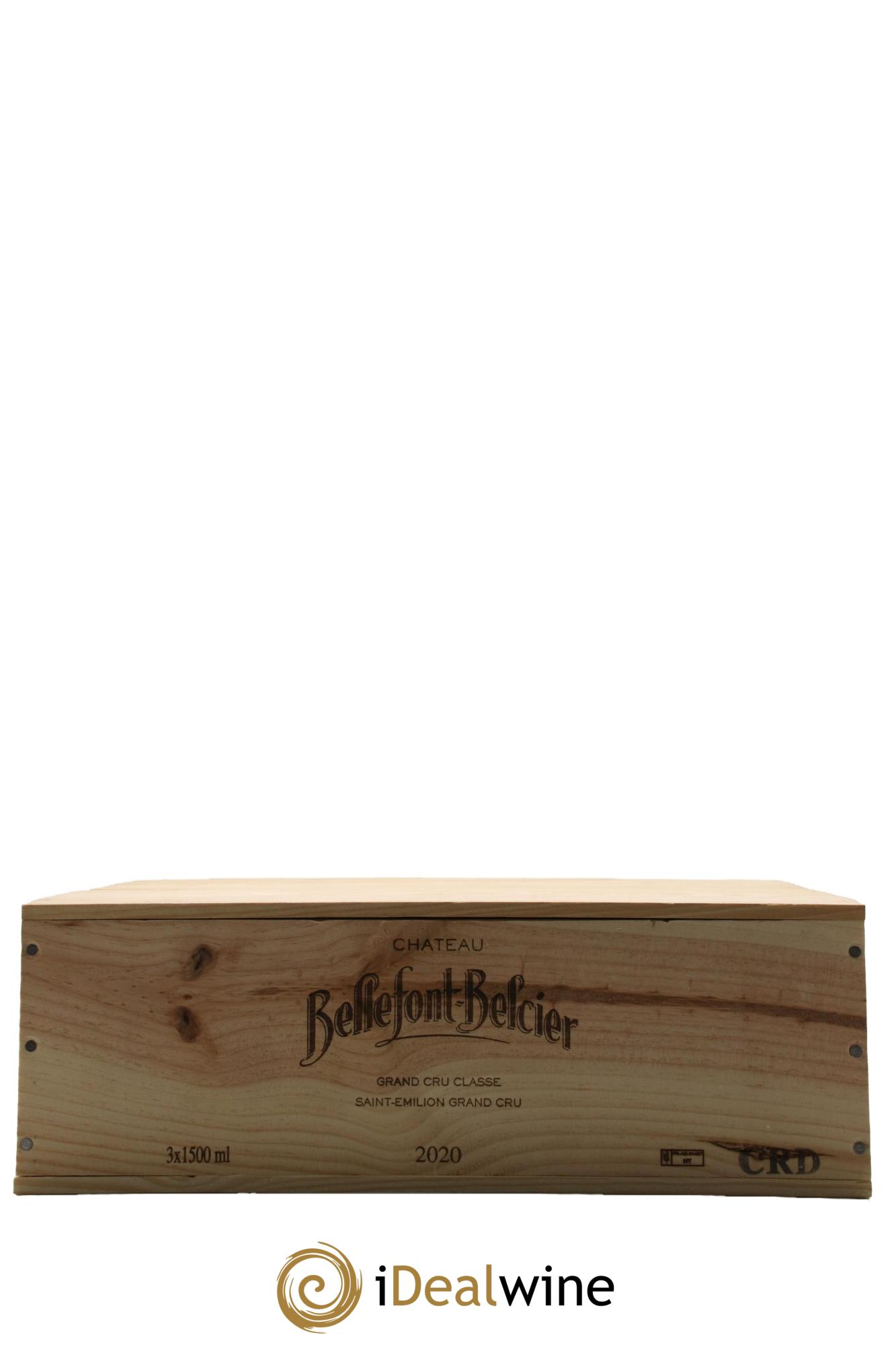 Château Bellefont-Belcier Grand Cru Classé 2020 - Lot de 3 magnums - 1