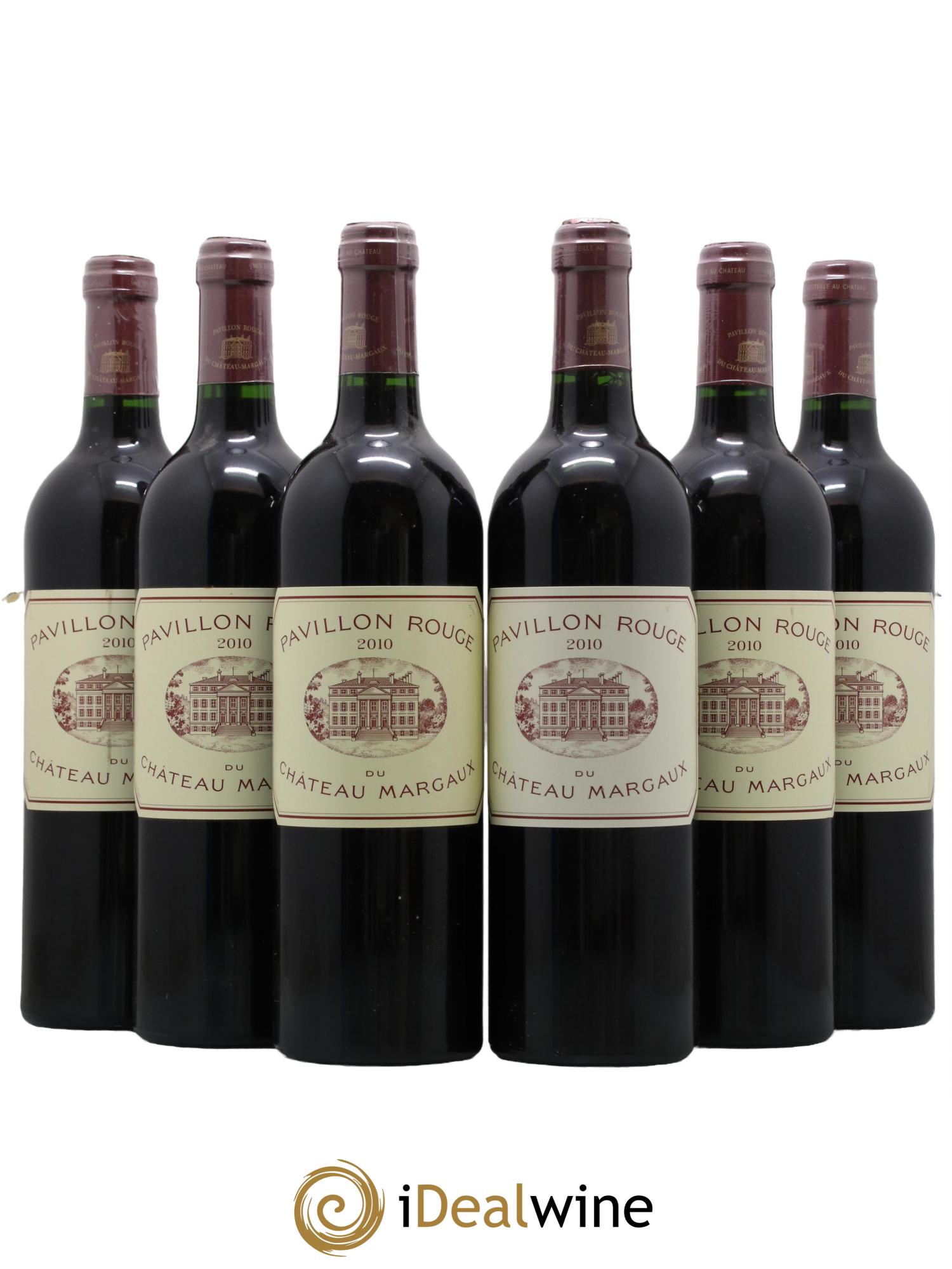 Pavillon Rouge du Château Margaux Second Vin 2010 - Lot de 6 bouteilles - 0