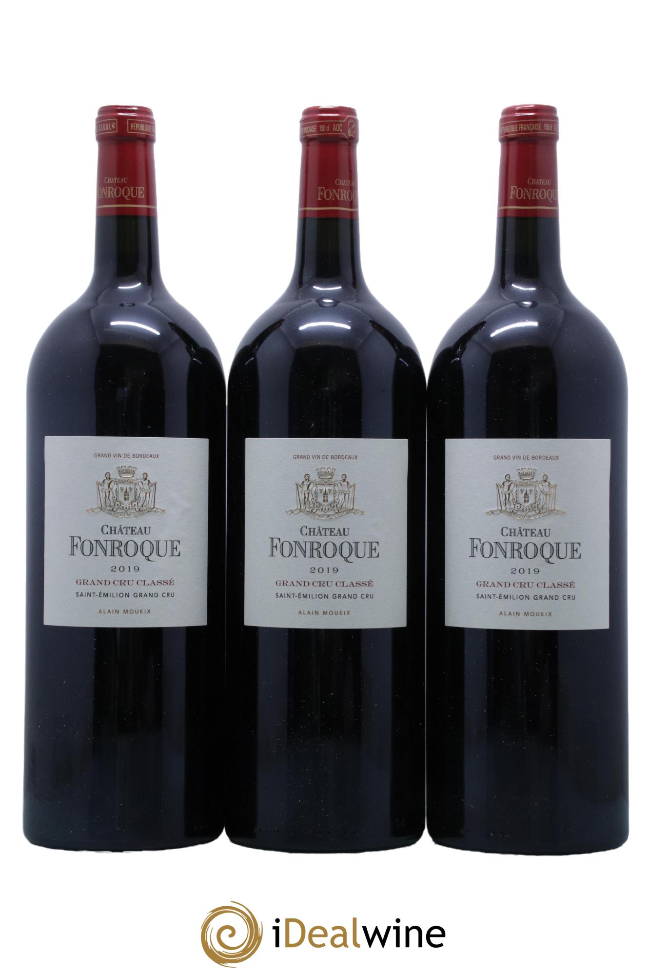 Château Fonroque Grand Cru Classé 2019 - Lot de 3 magnums - 0
