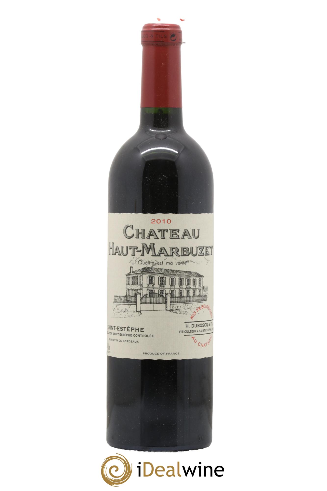 Château Haut Marbuzet 2010 - Lotto di 1 bottiglia - 0