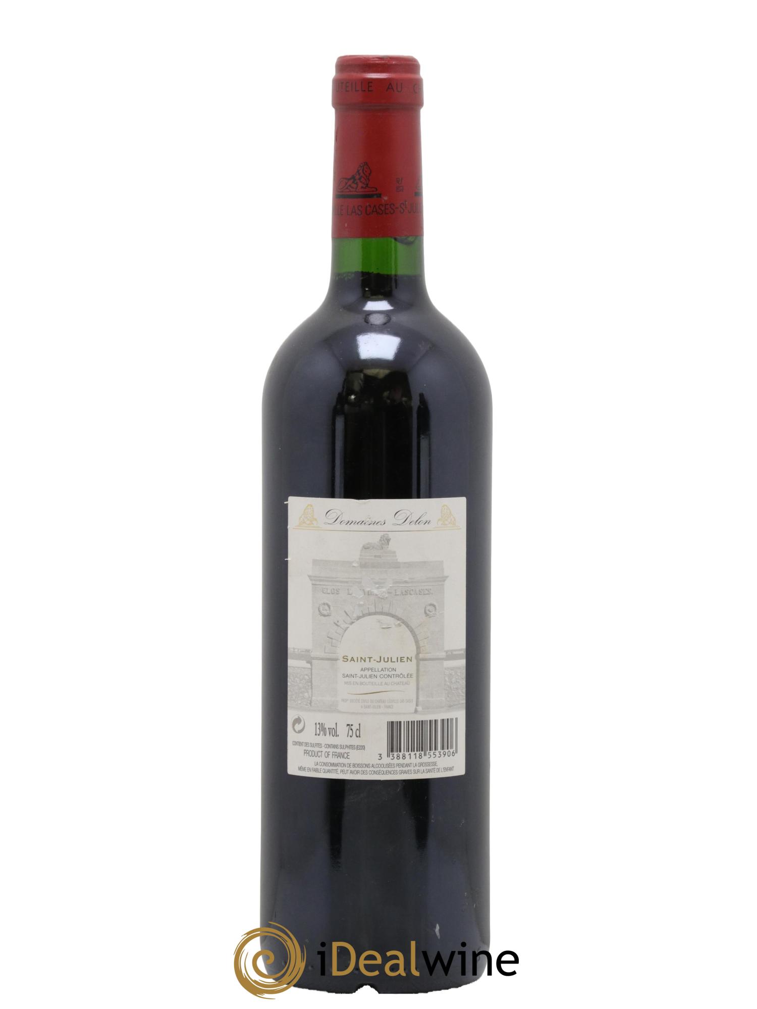 Château Léoville Las Cases 2ème Grand Cru Classé  2006 - Lot of 1 bottle - 1