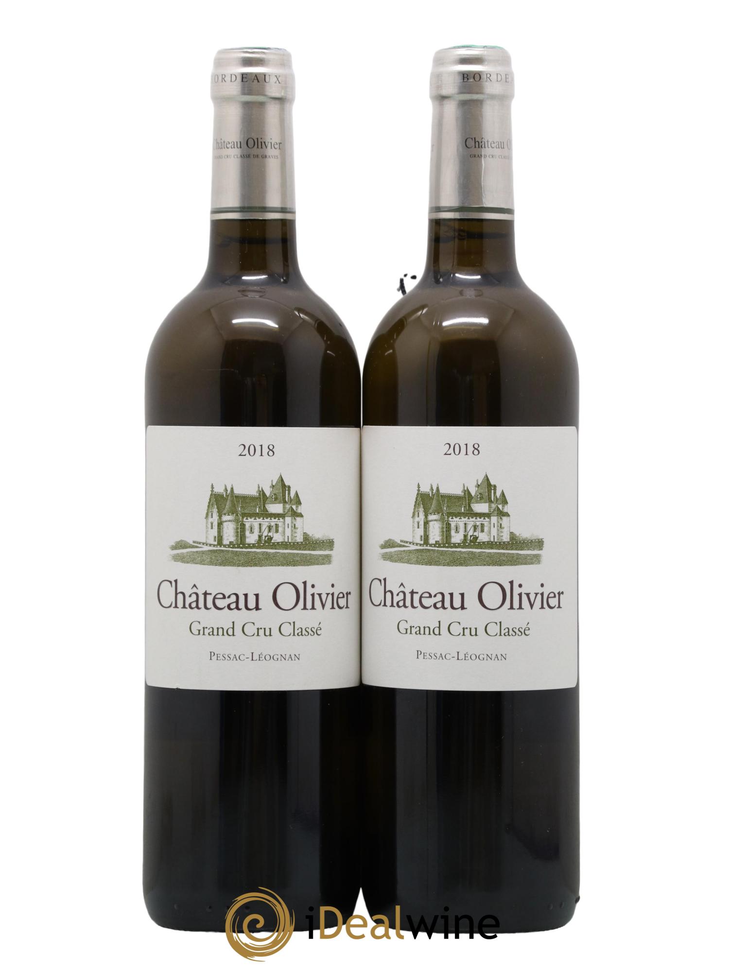 Château Olivier Cru Classé de Graves 2018 - Lot de 2 bouteilles - 0