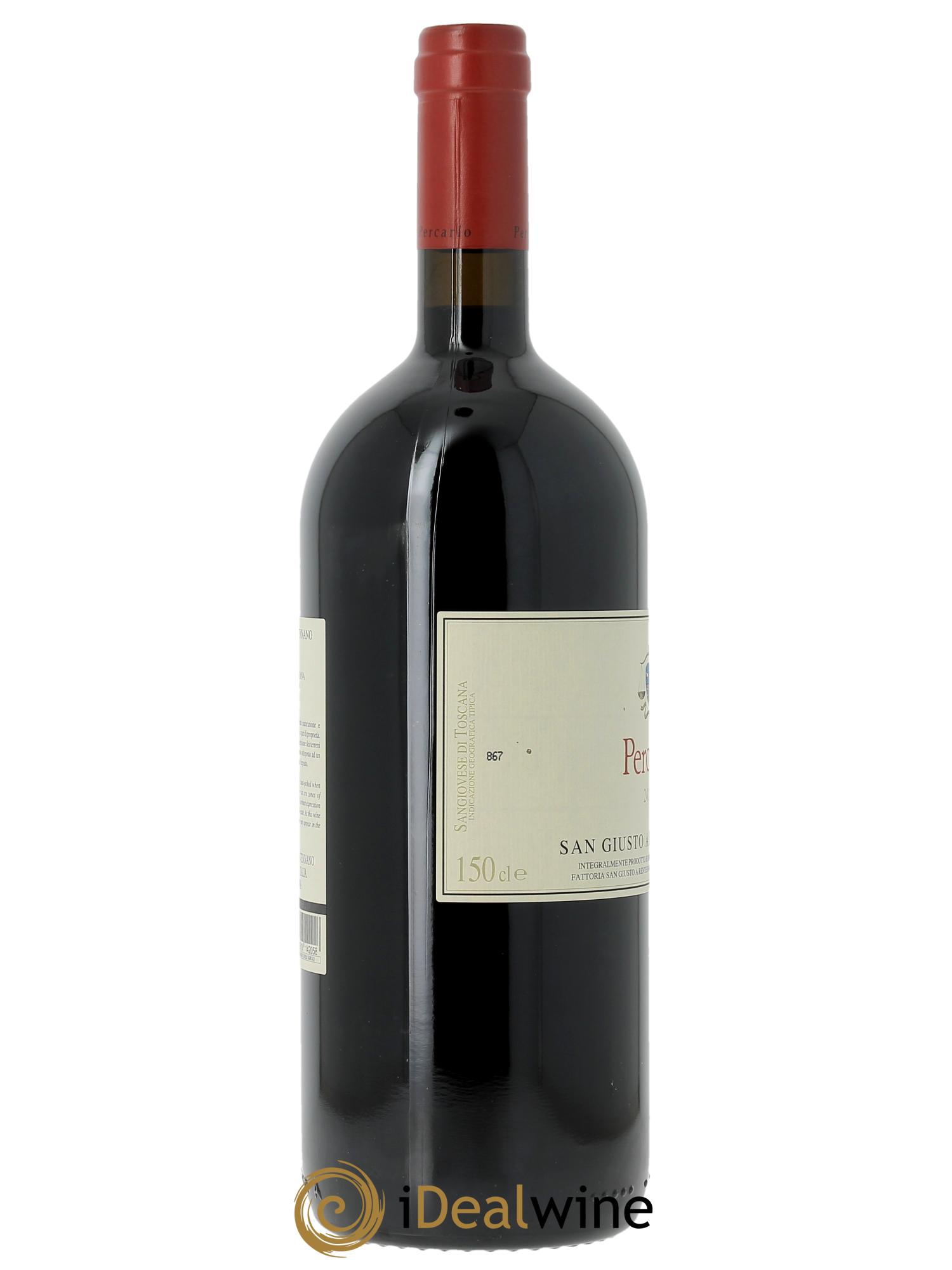 Toscana IGT San Giusto a Rentennano Percarlo Famille Martini di Cigala 2020 - Lotto di 1 magnum - 3
