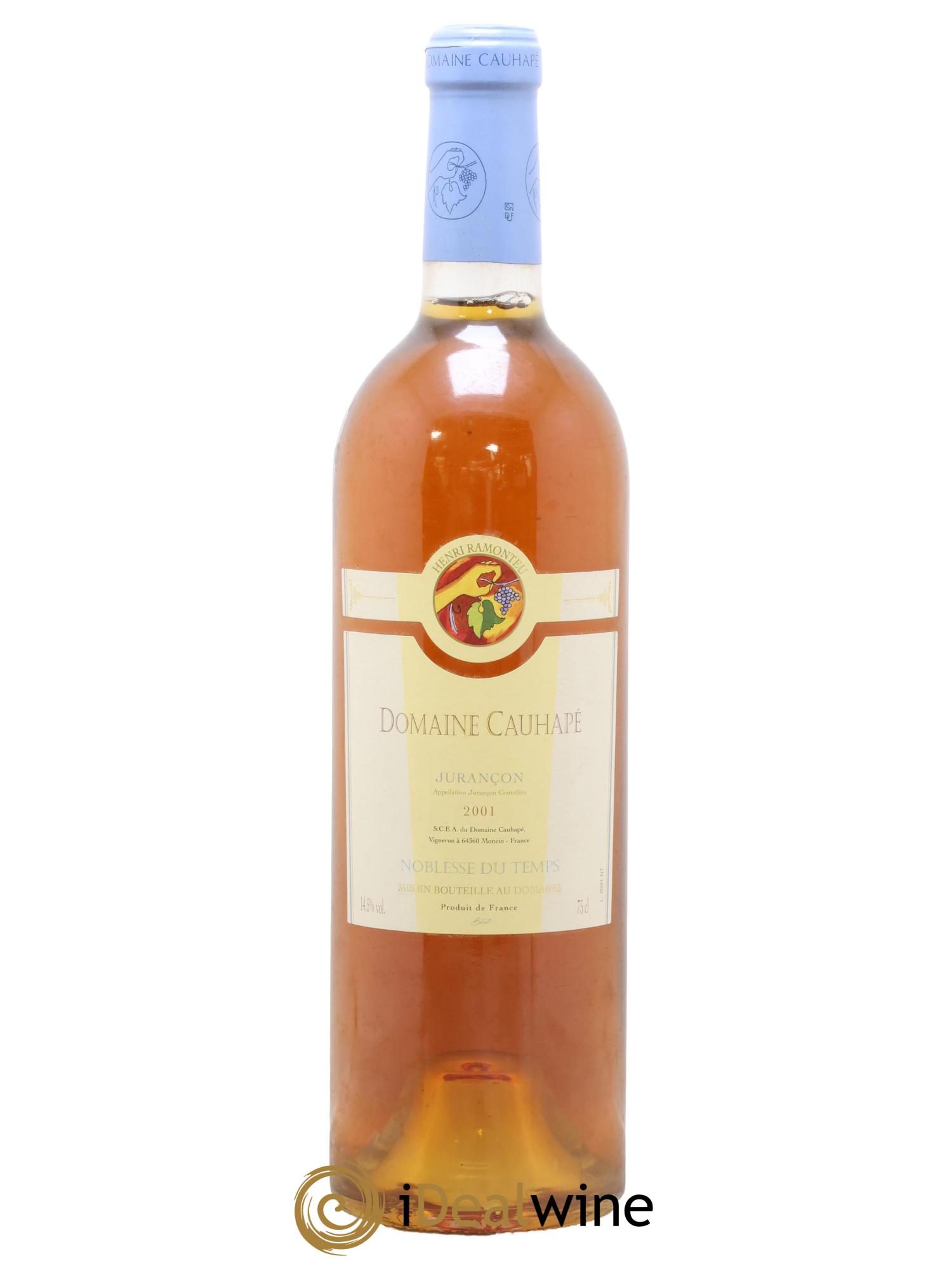 Jurançon Noblesse du temps Cauhapé (Domaine) 2001 - Lot of 1 bottle - 0