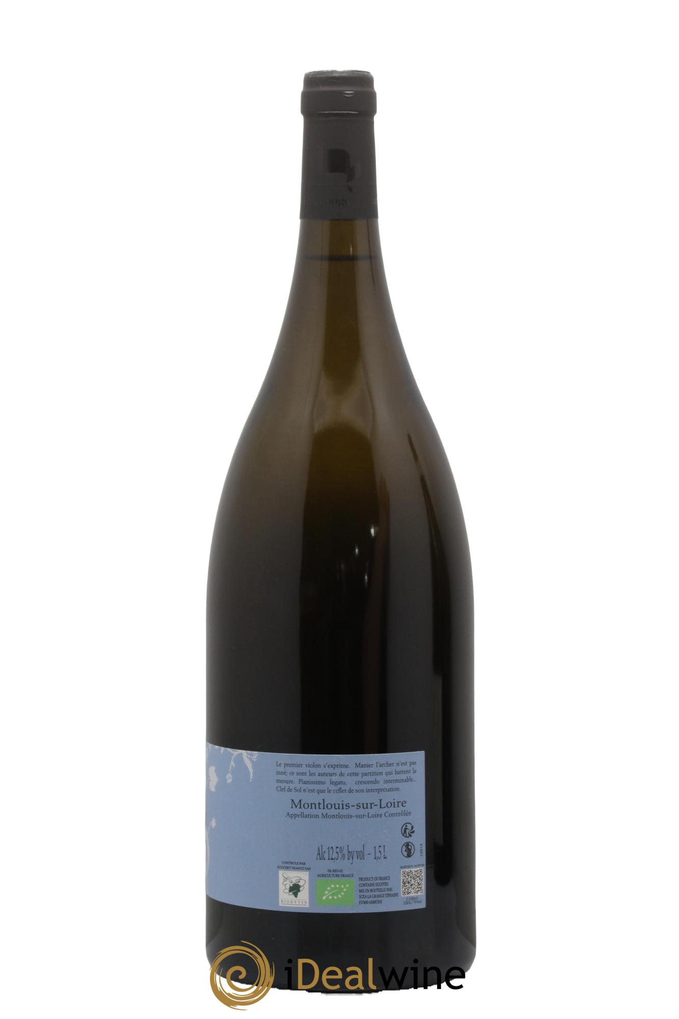 Montlouis-sur-Loire Clef de Sol La Grange Tiphaine 2024 - Lot de 1 magnum - 1