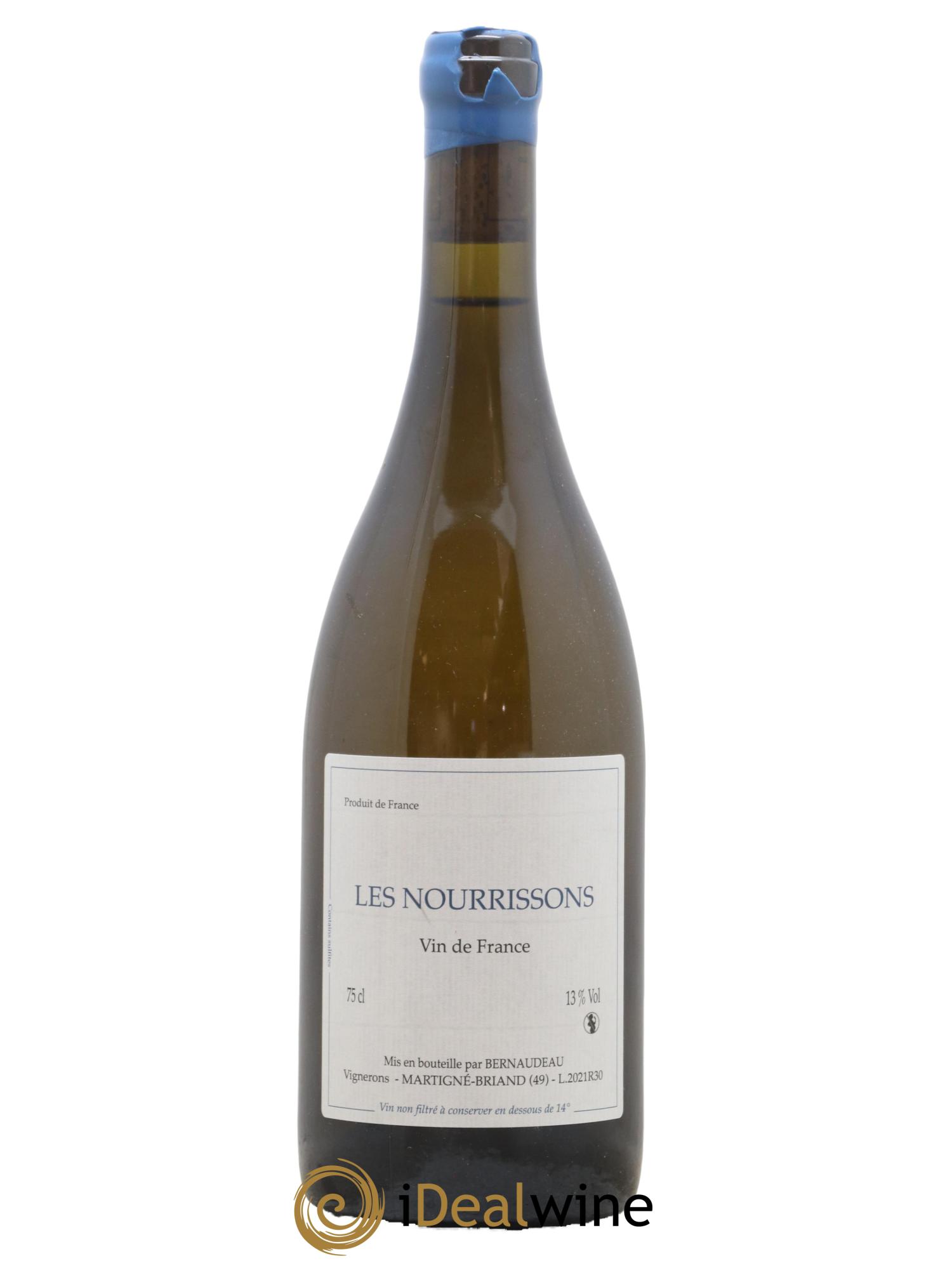 Vin de France Les Nourrissons Stéphane Bernaudeau 2021 - Lot de 1 bouteille - 0
