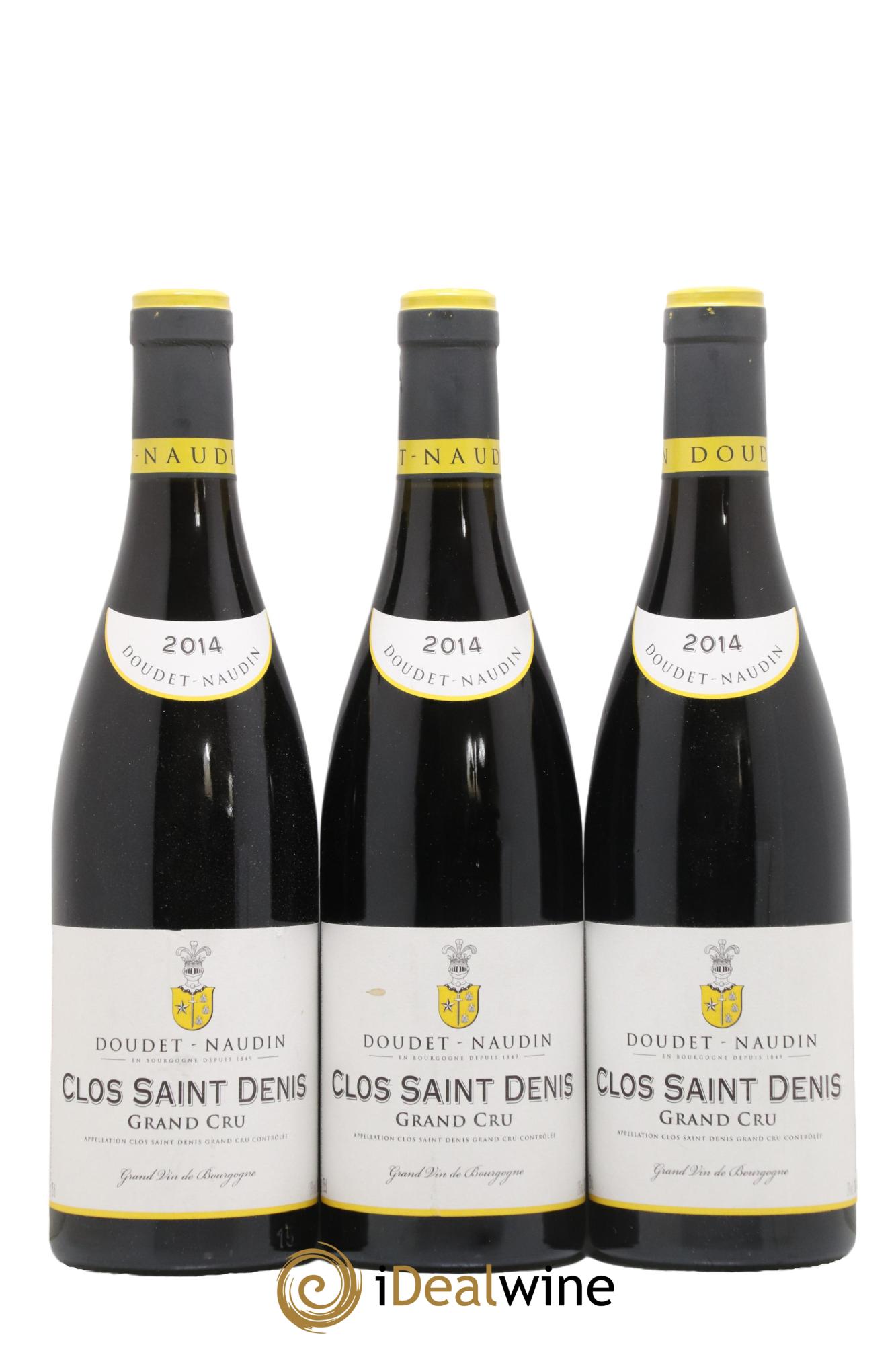 Clos Saint-Denis Grand Cru Domaine Daudet Naudin 2014 - Lot de 3 bouteilles - 0