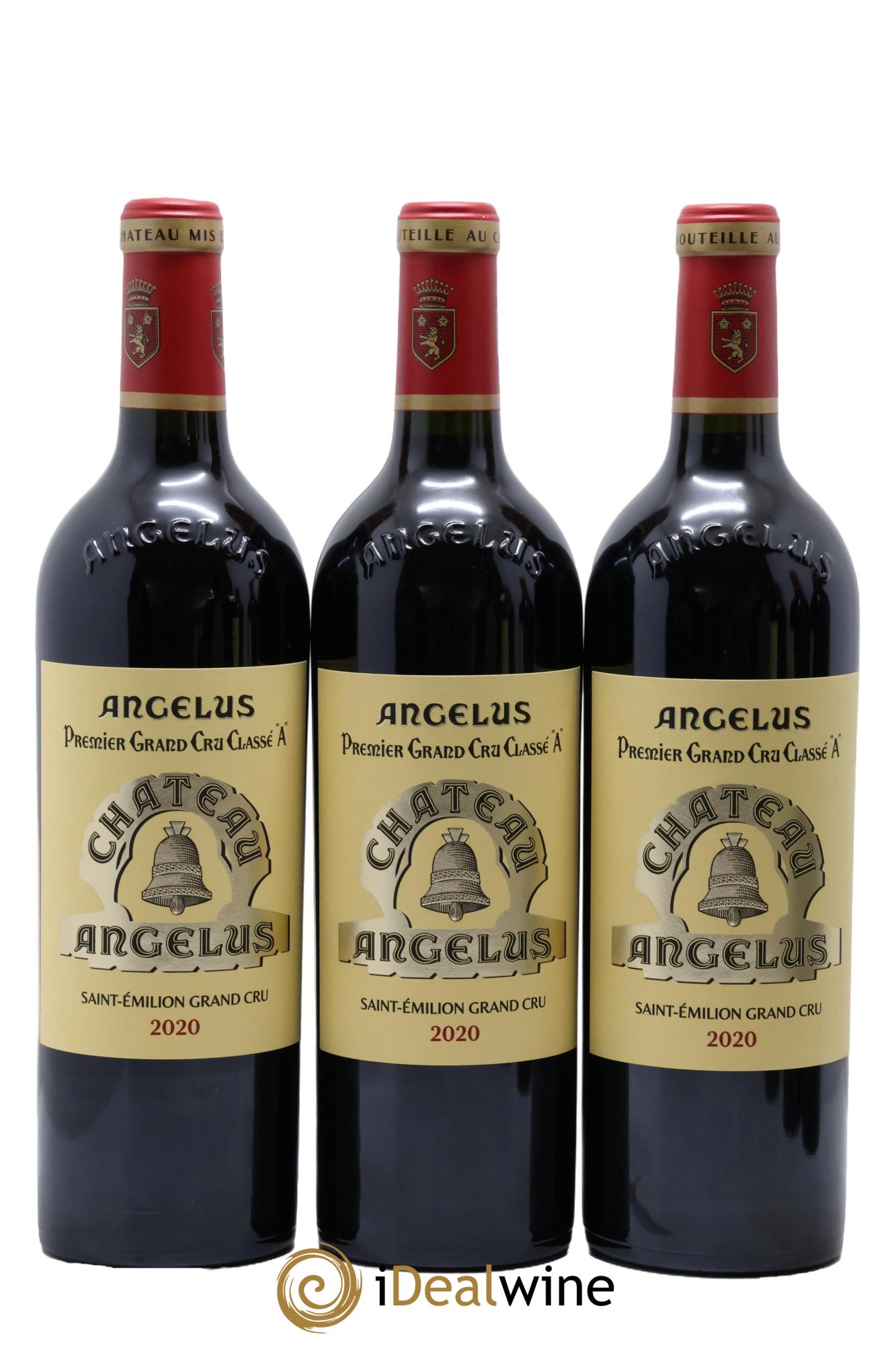 Château Angélus 1er Grand Cru Classé A 2020 - Lot de 6 bouteilles - 1