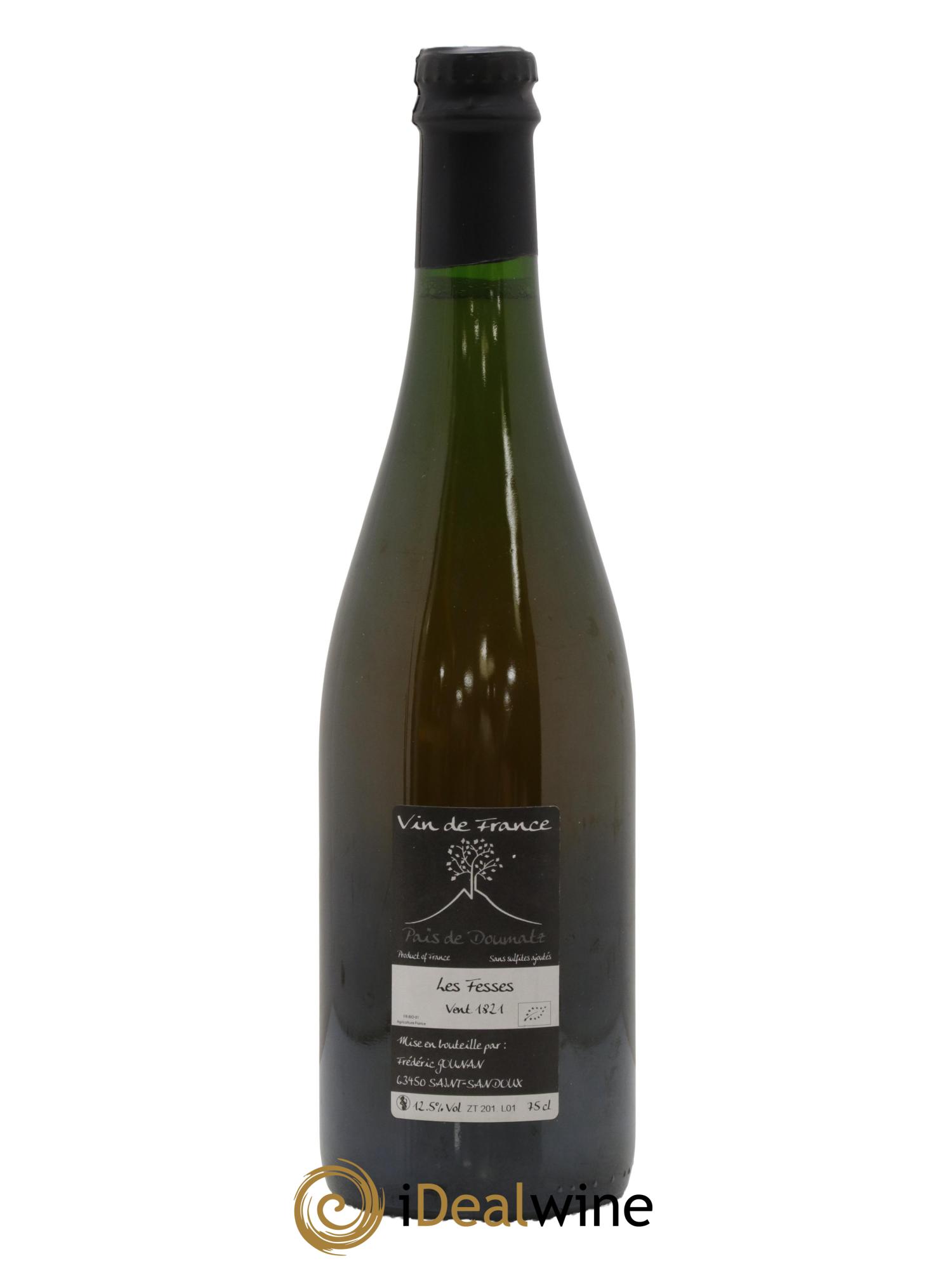 Vin de France Les Fesses Vignoble de l'Arbre Blanc 2018 - Lot de 1 bouteille - 1