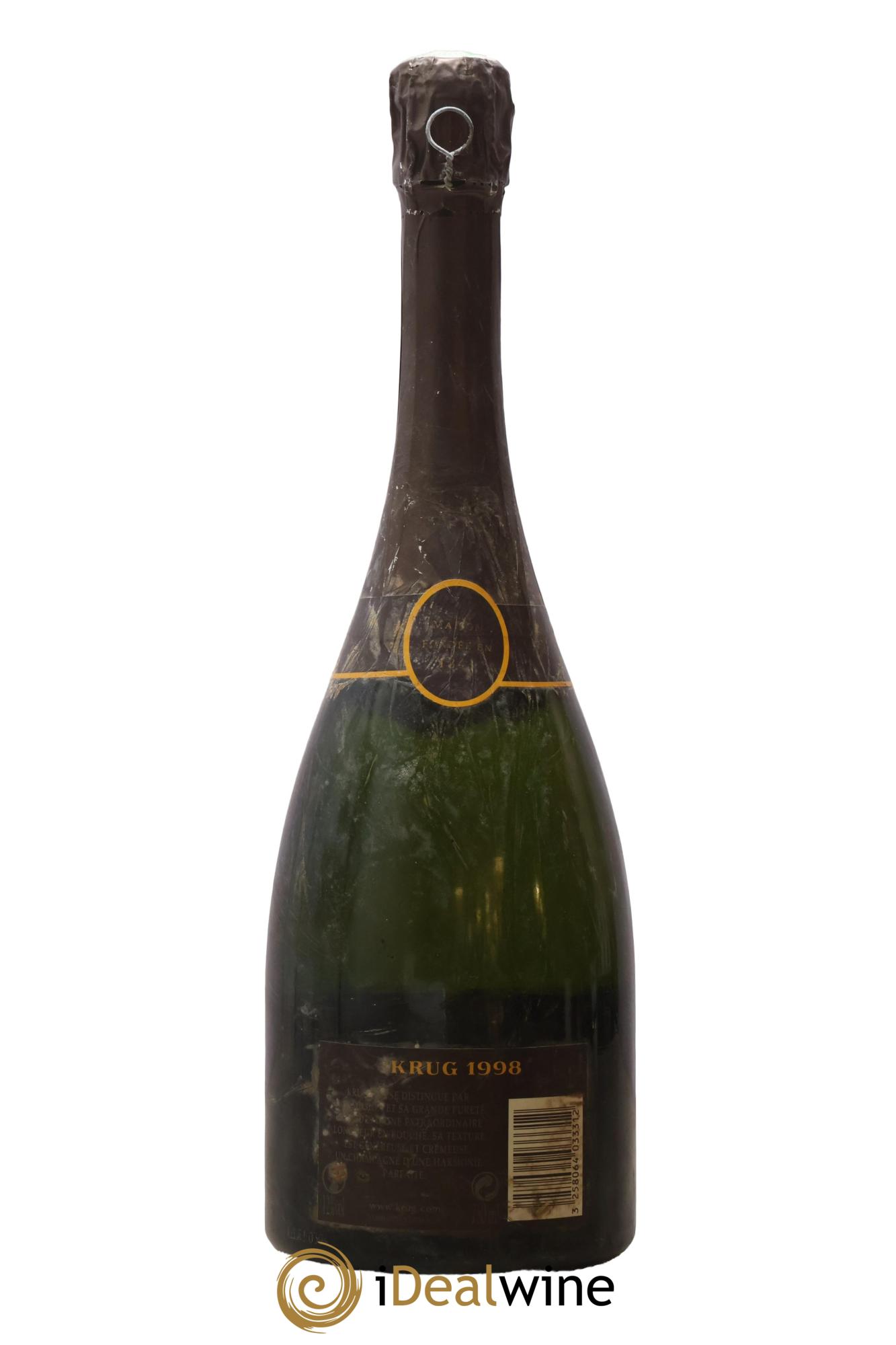 Vintage Krug 1998 - Lot de 1 bouteille - 1