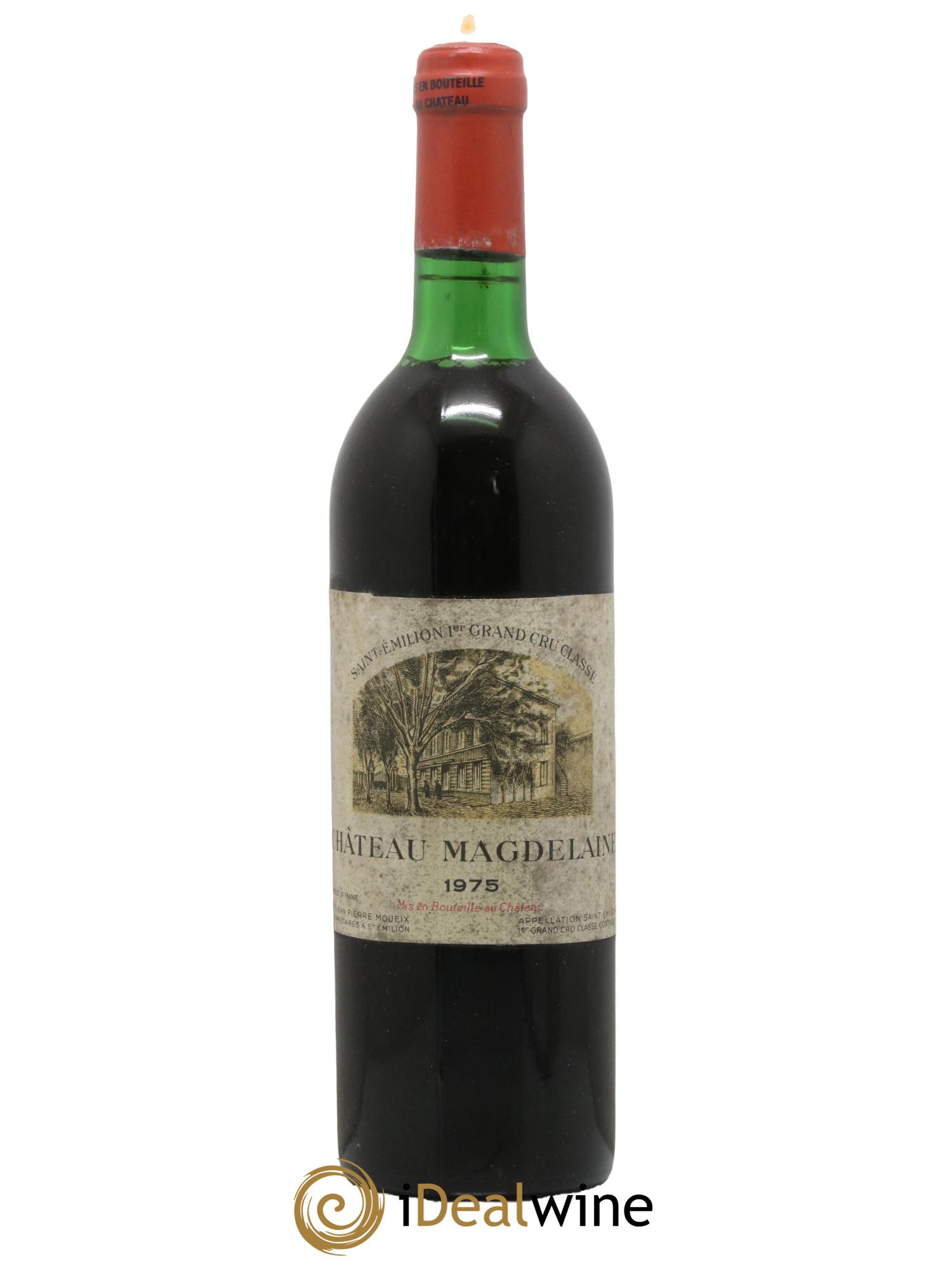 Château Magdelaine 1975 - Lot de 1 bouteille - 0
