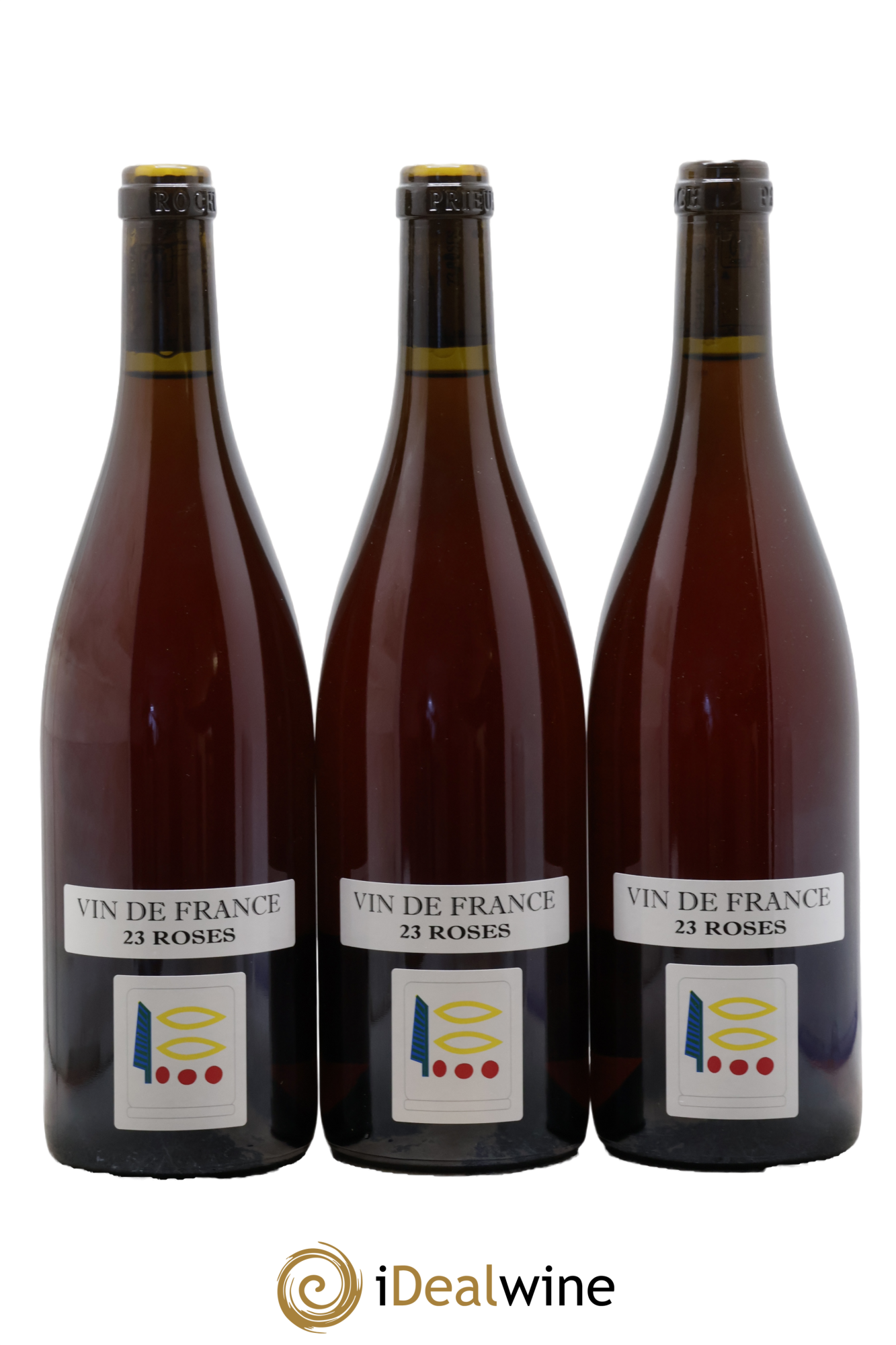 Vin de France Roses Prieuré Roch 2023 - Lot de 3 bouteilles - 0