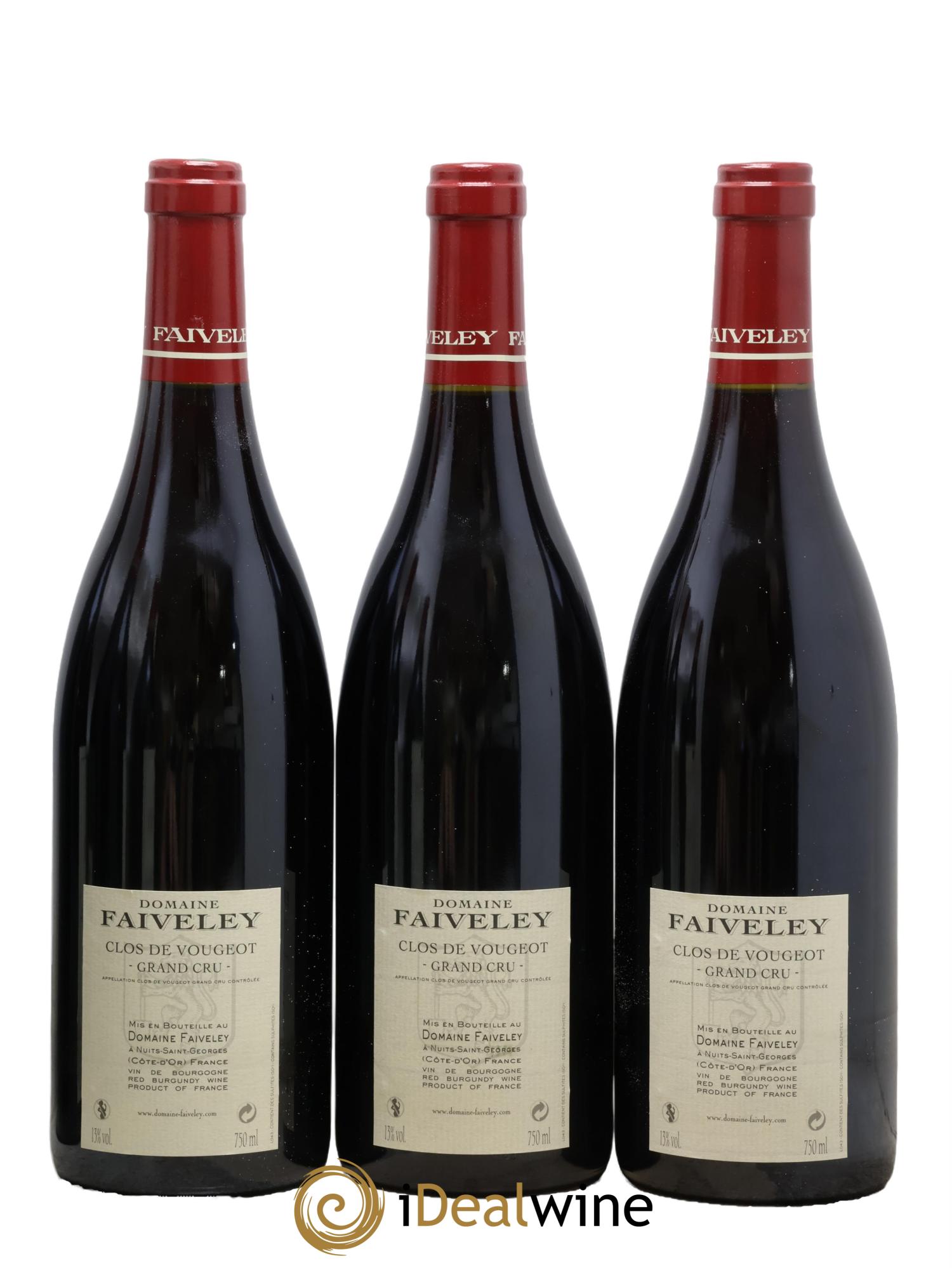 Clos de Vougeot Grand Cru Faiveley 2012 - Lotto di 6 bottiglie - 2