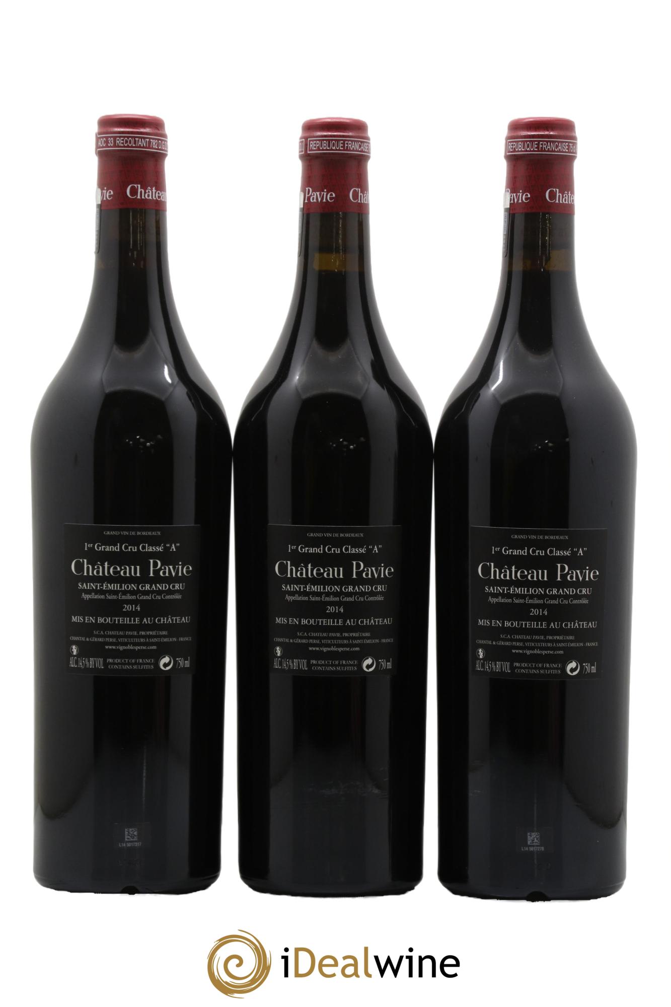 Château Pavie 1er Grand Cru Classé A 2014 - Lot de 6 bouteilles - 2