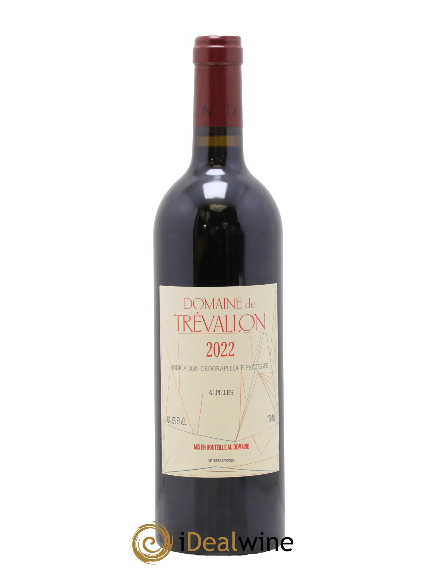 Alpilles Trévallon (Domaine de) Eloi Dürrbach 2022 - Lot de 1 bouteille - 0