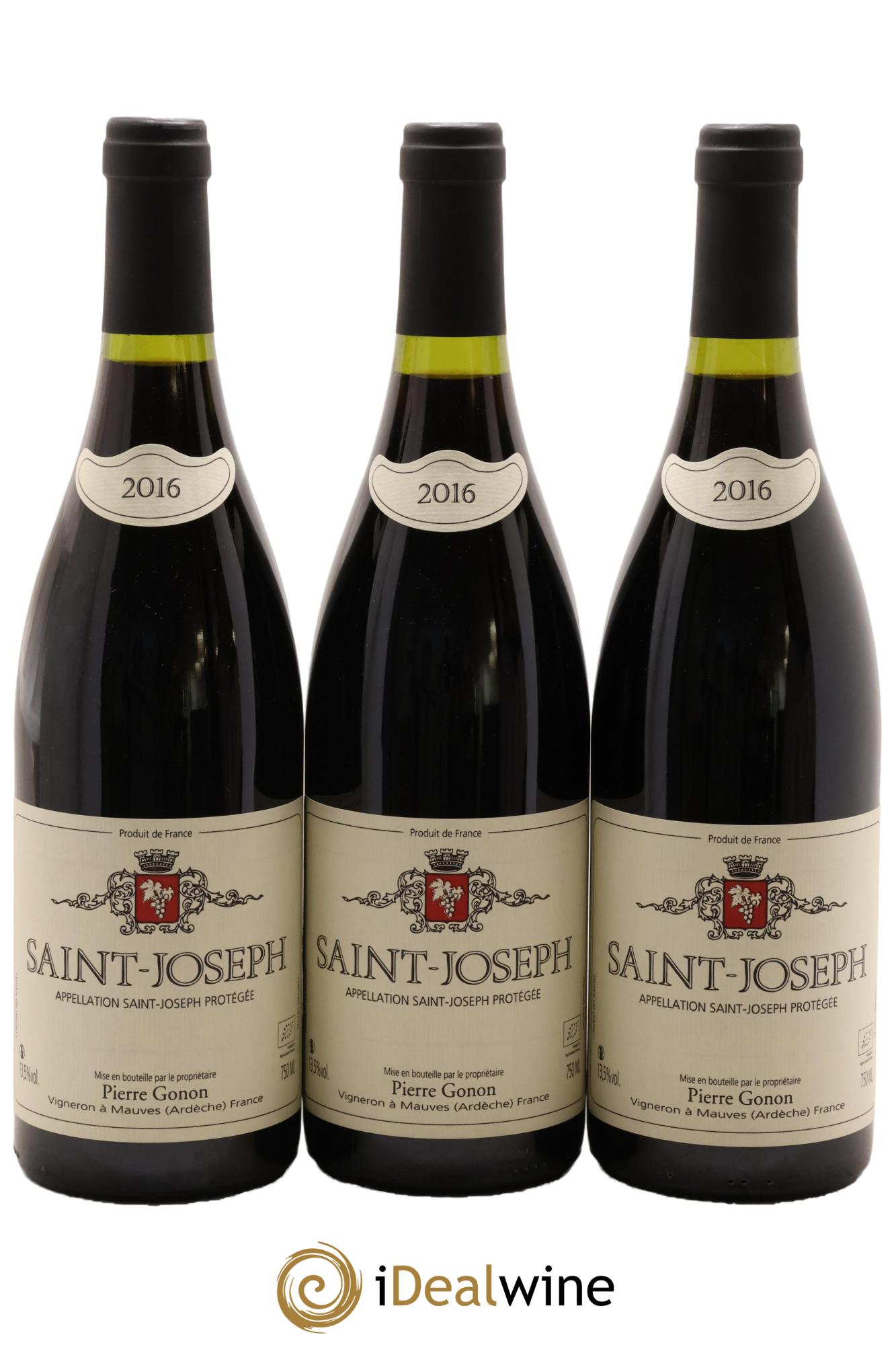 Saint-Joseph Gonon (Domaine) 2016 - Lot de 3 bouteilles - 0