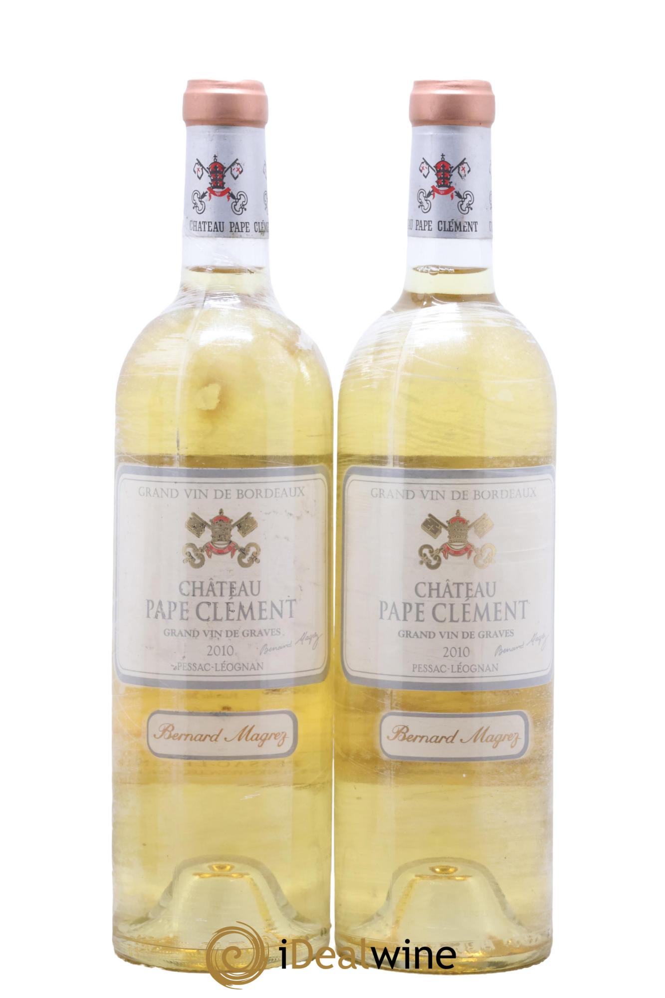 Château Pape Clément 2010 - Lotto di 2 bottiglie - 0