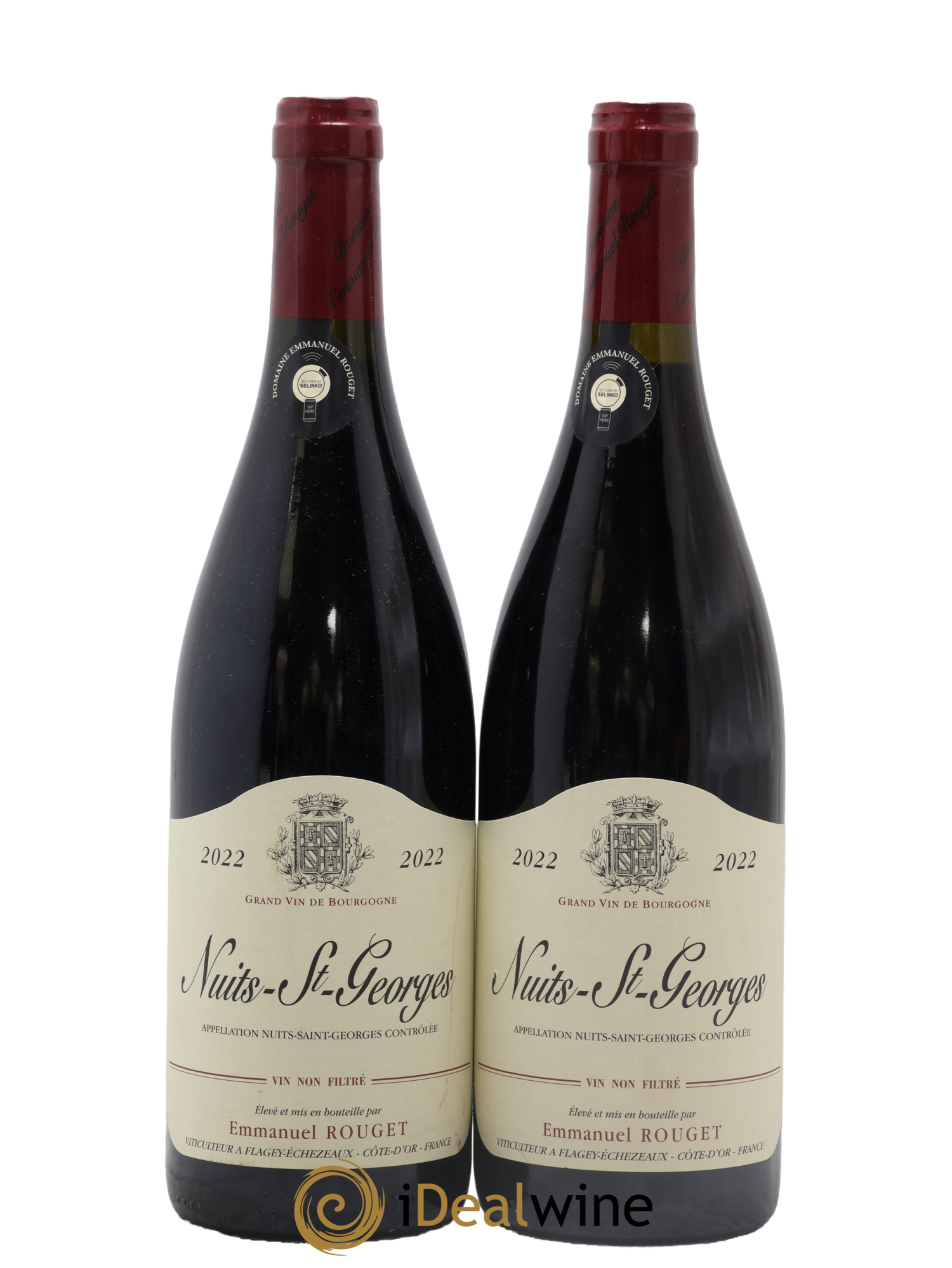Nuits-Saint-Georges Emmanuel Rouget 2022 - Lot of 2 bottles - 0