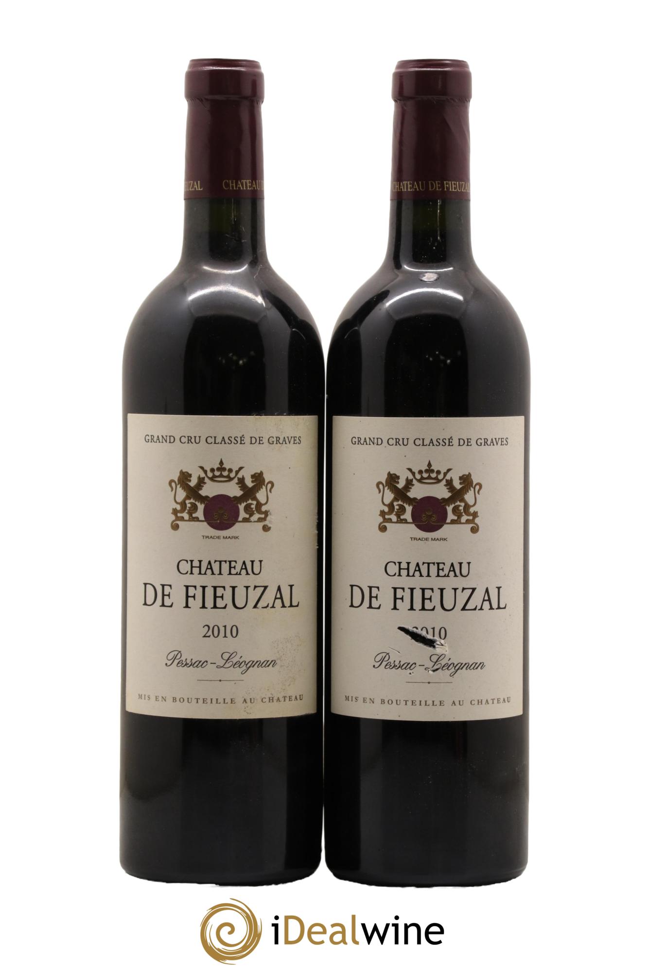 Château de Fieuzal Cru Classé de Graves 2010 - Lot de 2 bouteilles - 0
