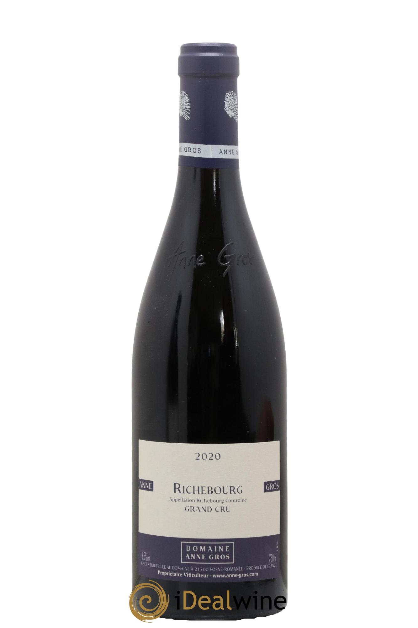 Richebourg Grand Cru Anne Gros 2020 - Lotto di 1 bottiglia - 0