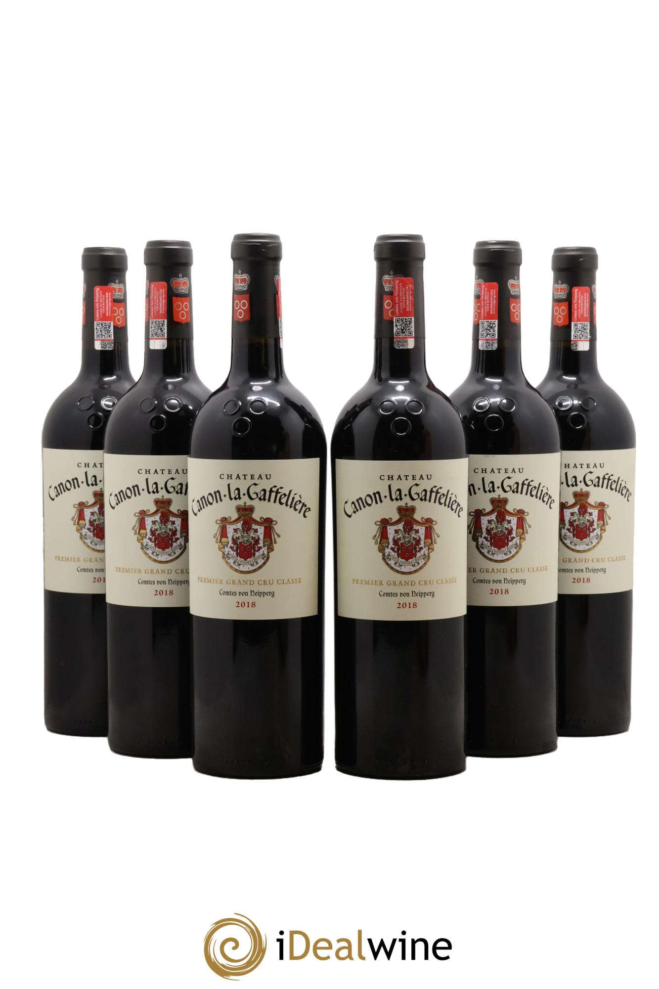 Château Canon la Gaffelière 1er Grand Cru Classé B 2018 - Posten von 6 Flaschen - 0