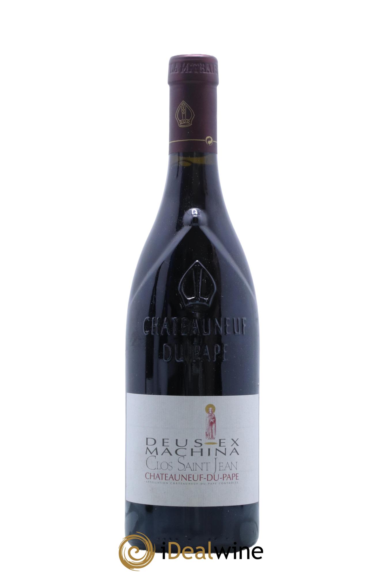 Châteauneuf-du-Pape Clos Saint-Jean Deus Ex Machina Pascal et Vincent Maurel 2009 - Lot de 1 bouteille - 0
