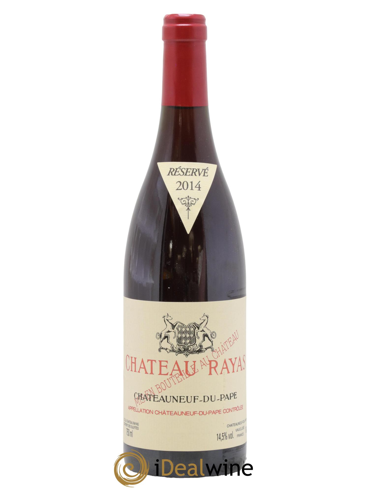 Châteauneuf-du-Pape Château Rayas Emmanuel Reynaud 2014 - Lot of 1 bottle - 0