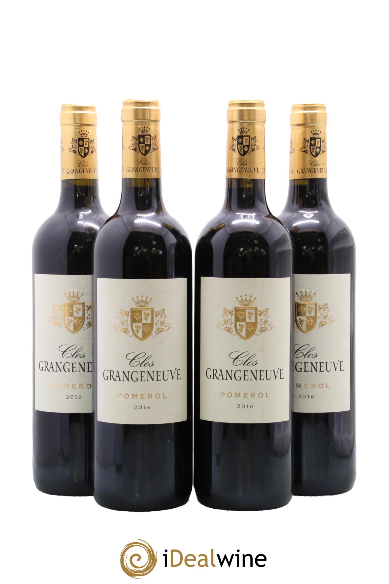 Pomerol Clos Grange-Neuve 2016 - Lot de 4 bouteilles - 0