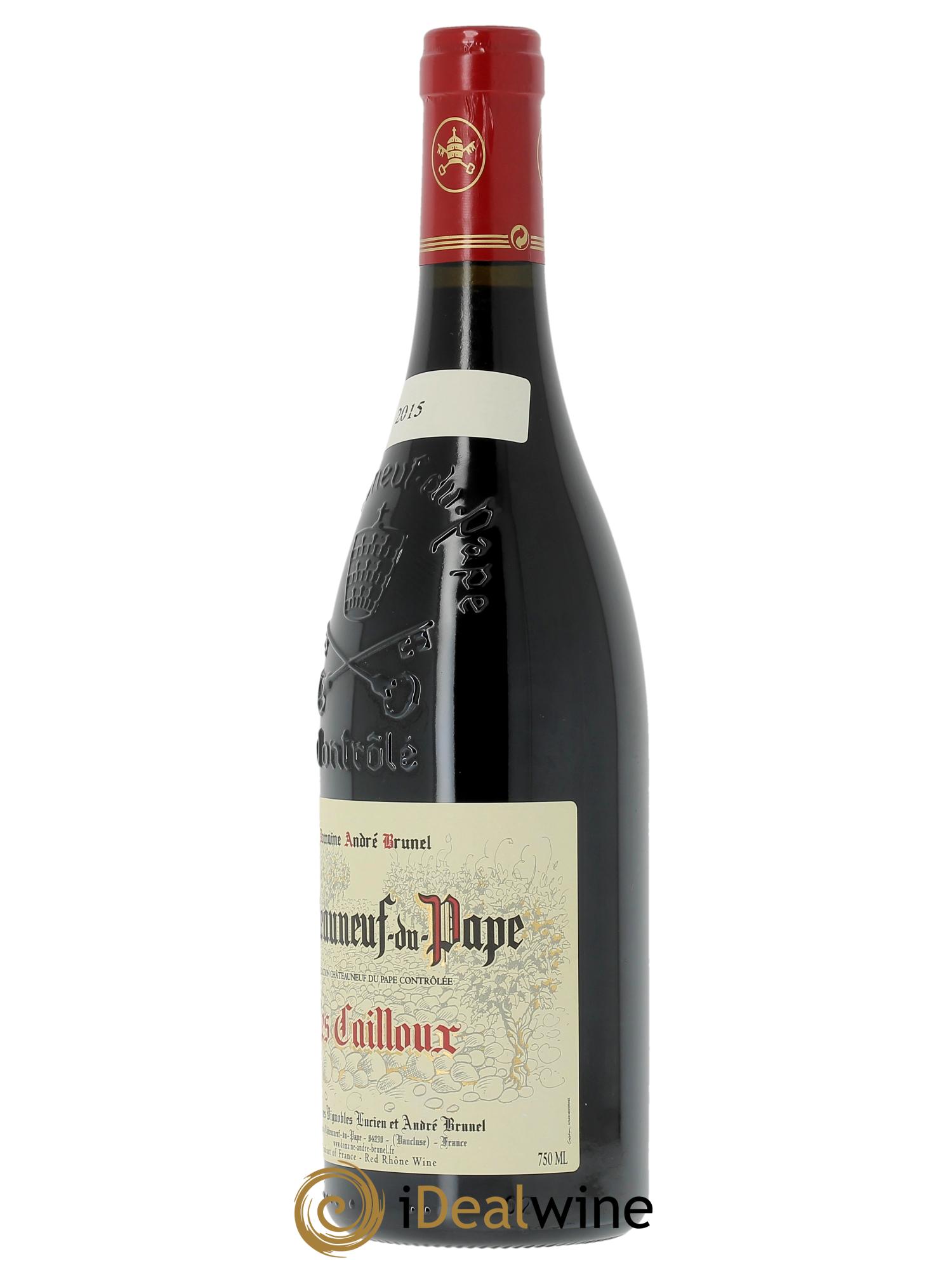 Châteauneuf-du-Pape Les Cailloux André Brunel  2015 - Lot de 1 bouteille - 1