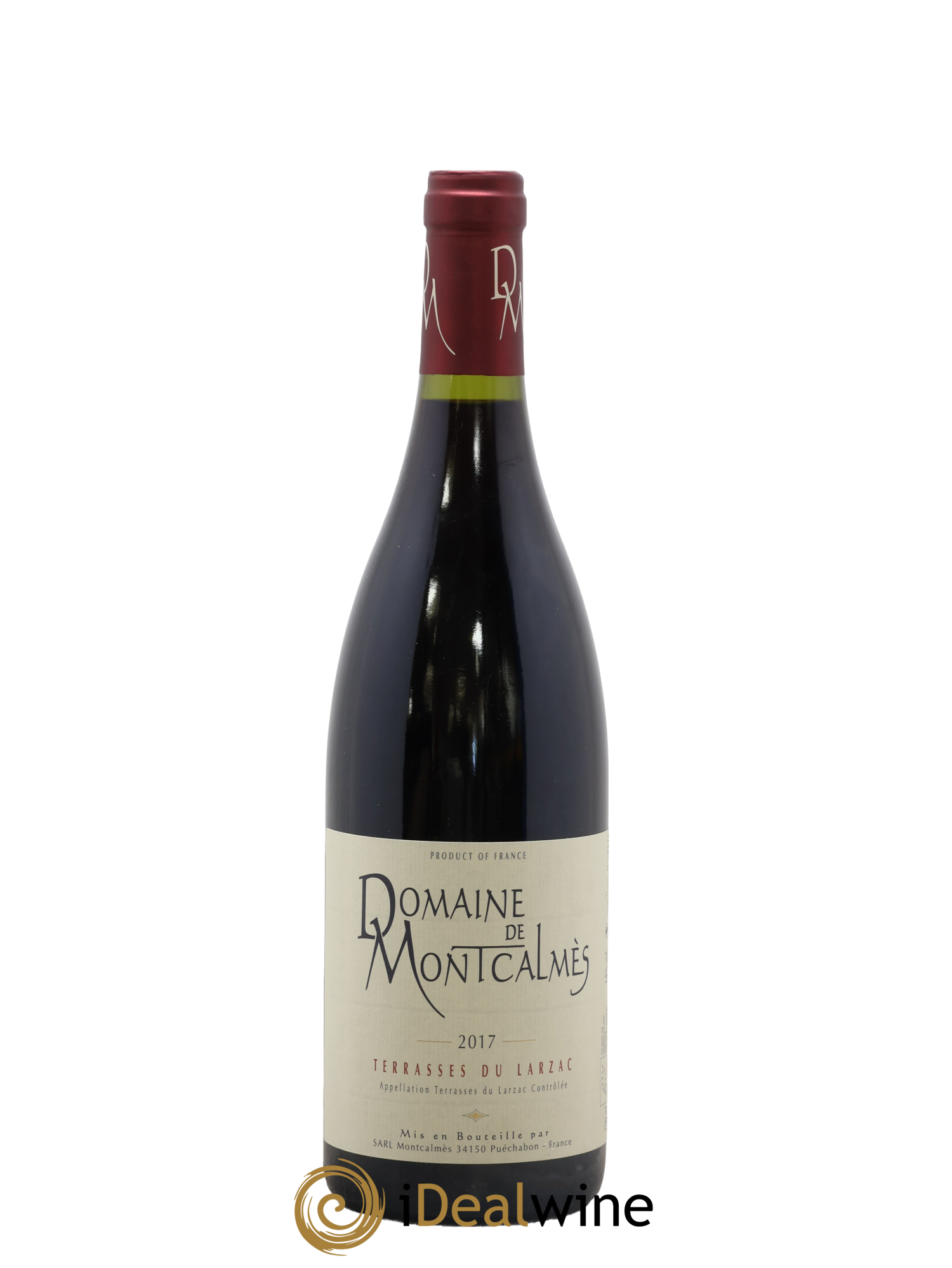 Terrasses du Larzac Domaine de Montcalmès Frédéric Pourtalié 2017 - Lot de 1 bouteille - 0